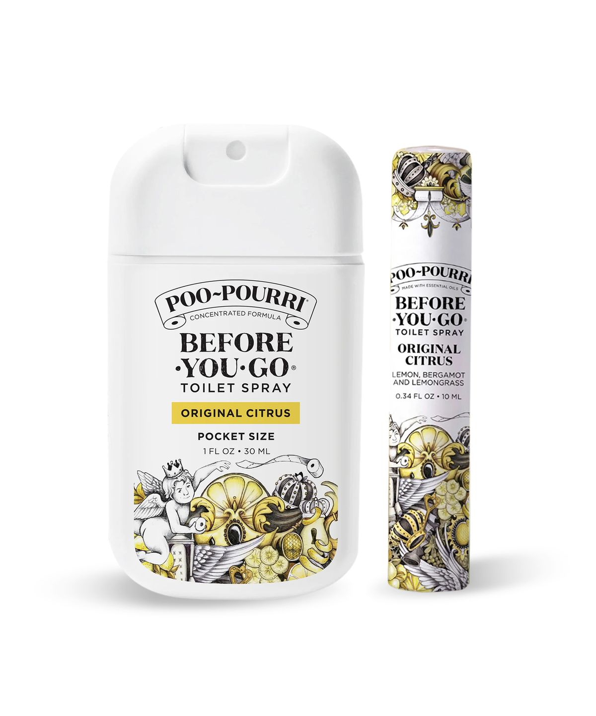 푸푸리(POOPOURRI) 토일렛퍼퓸 포켓스프레이 10ml + 30ml