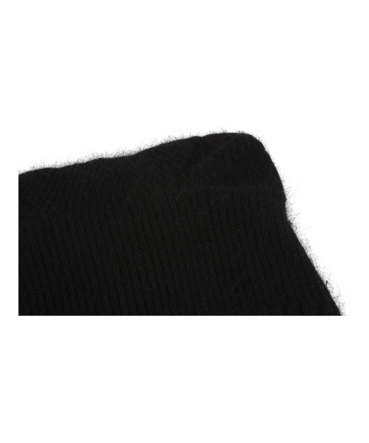 유니버셜 케미스트리(UNIVERSAL CHEMISTRY) Soft Wool Cat Black Bonnet Hat 고양이모자