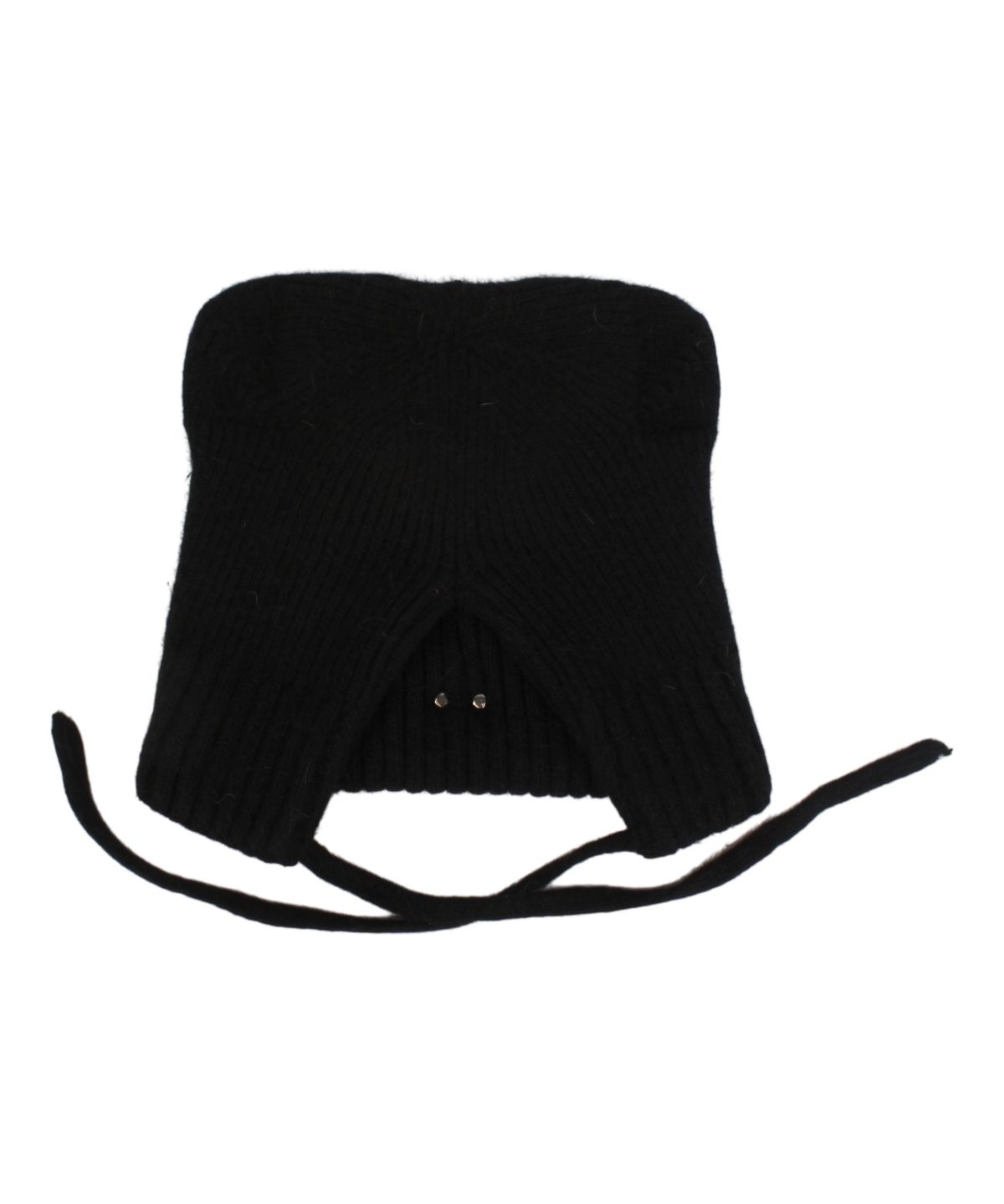 유니버셜 케미스트리(UNIVERSAL CHEMISTRY) Soft Wool Cat Black Bonnet Hat 고양이모자