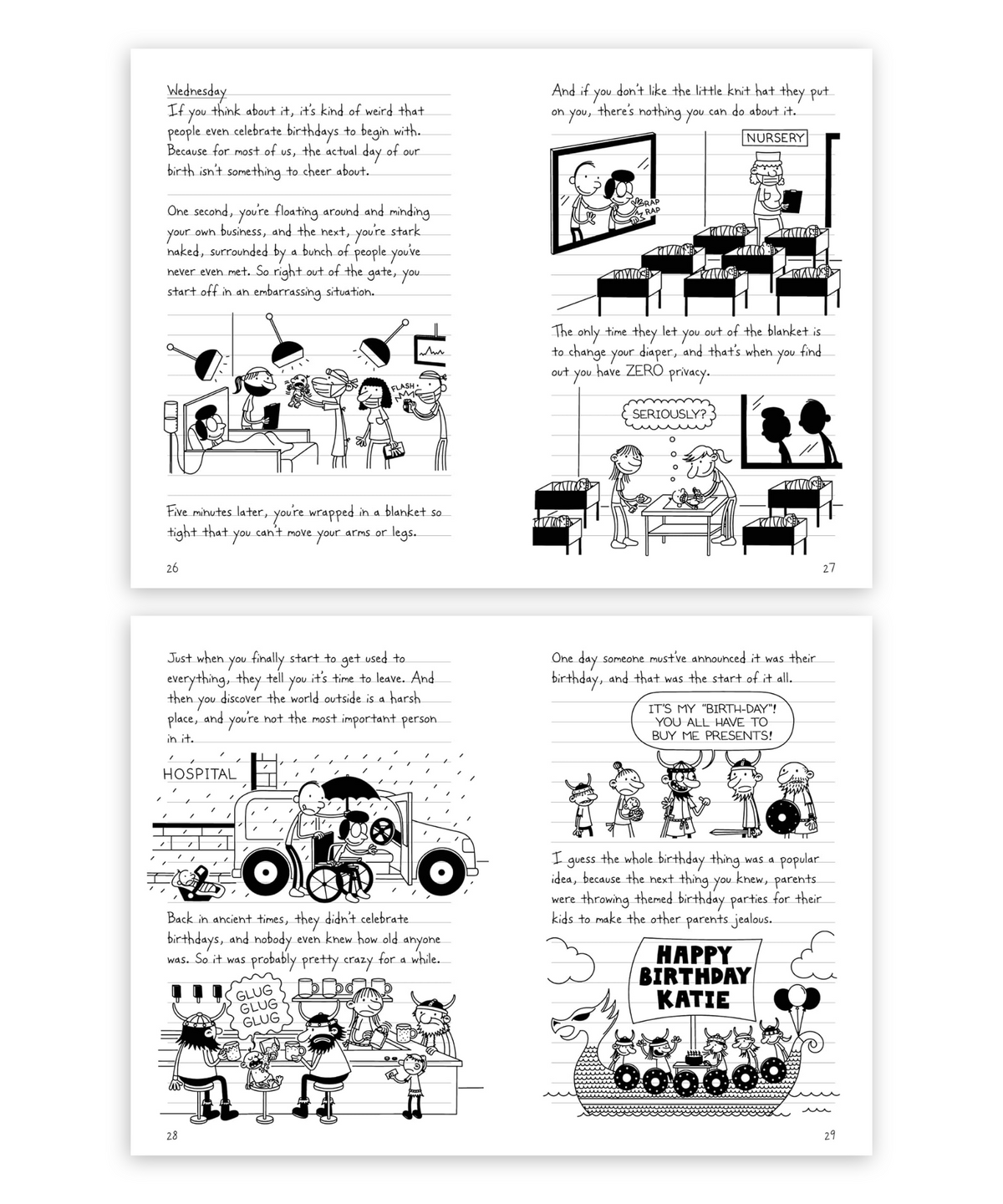 언어세상(LANGUAGE WORLD) Diary of a Wimpy Kid Box of Books (1-14) (Export Edition)