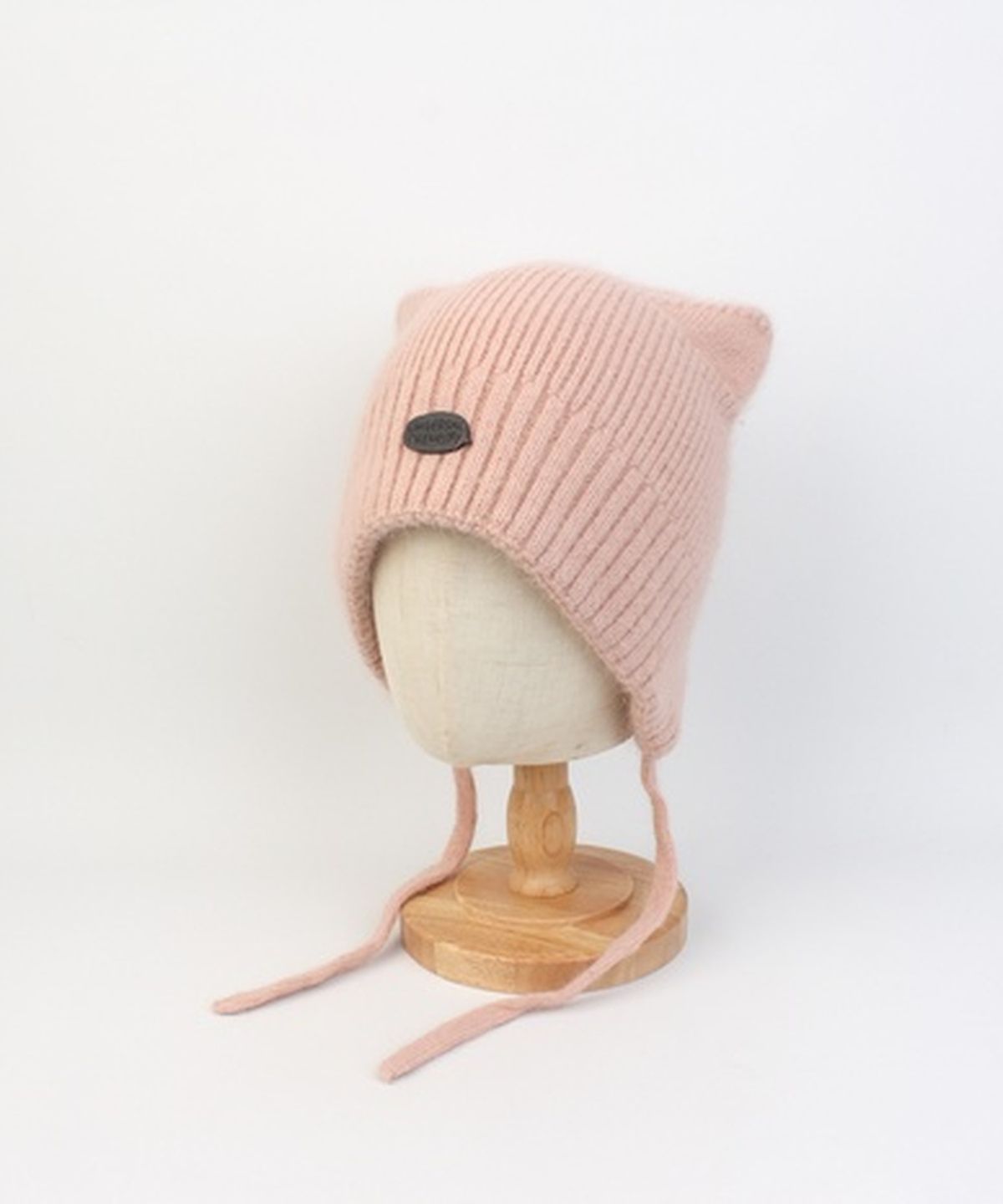 유니버셜 케미스트리(UNIVERSAL CHEMISTRY) Soft Wool Cat Pink Bonnet Hat 고양이모자