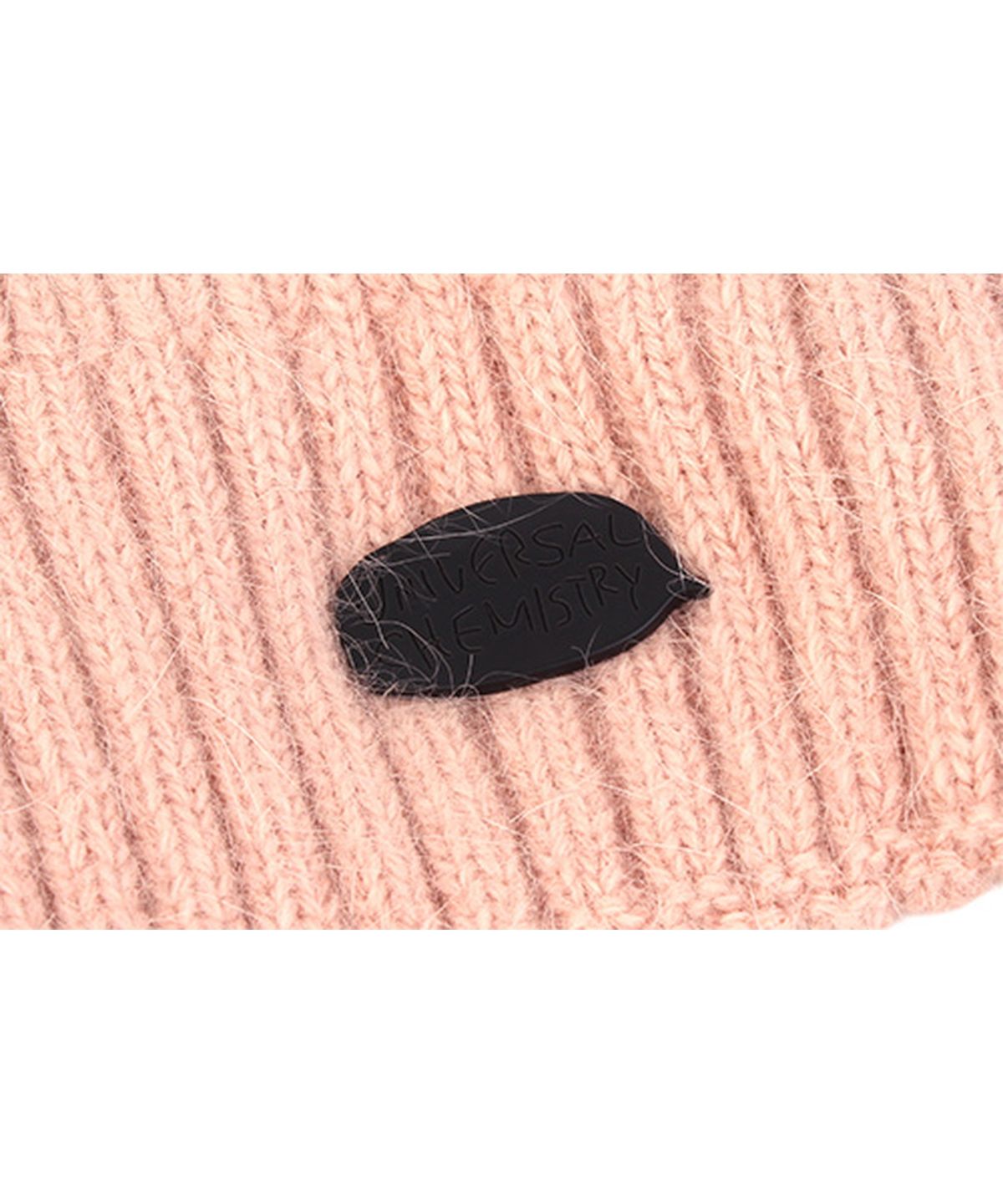 유니버셜 케미스트리(UNIVERSAL CHEMISTRY) Soft Wool Cat Pink Bonnet Hat 고양이모자