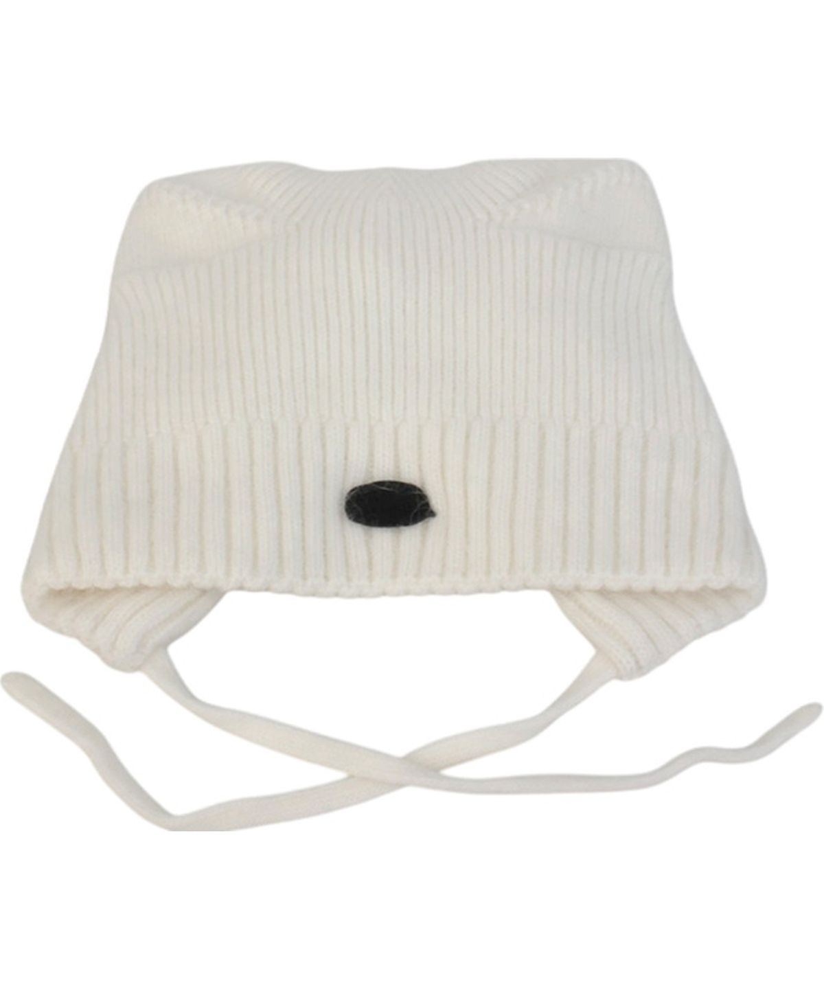 유니버셜 케미스트리(UNIVERSAL CHEMISTRY) Soft Wool Cat White Bonnet Hat 고양이모자