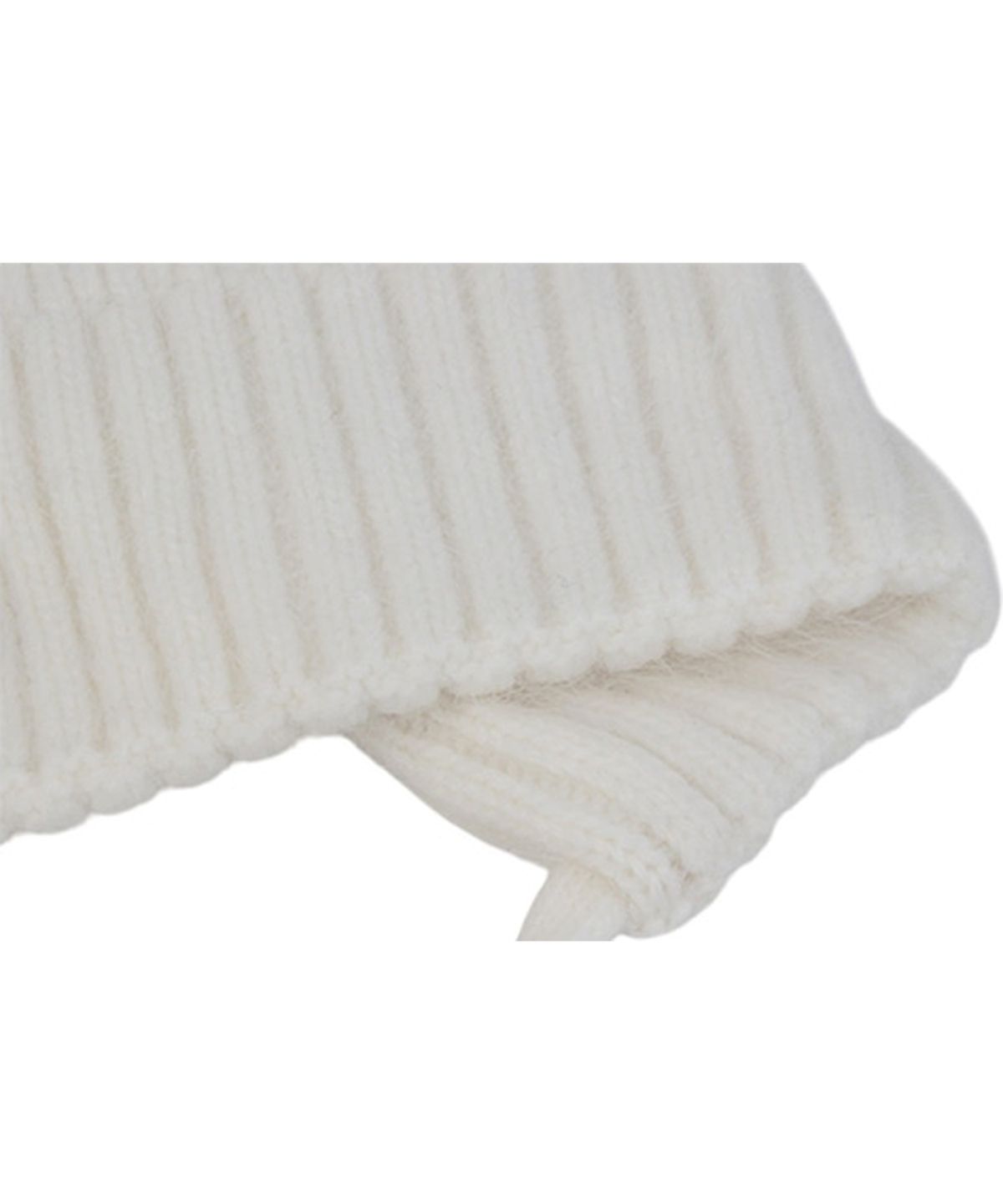 유니버셜 케미스트리(UNIVERSAL CHEMISTRY) Soft Wool Cat White Bonnet Hat 고양이모자