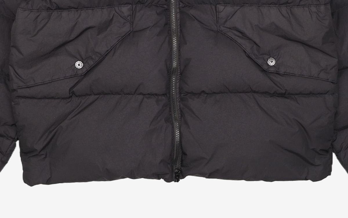 스톤아일랜드(STONE ISLAND) 숏 패딩/숏 헤비 아우터 L