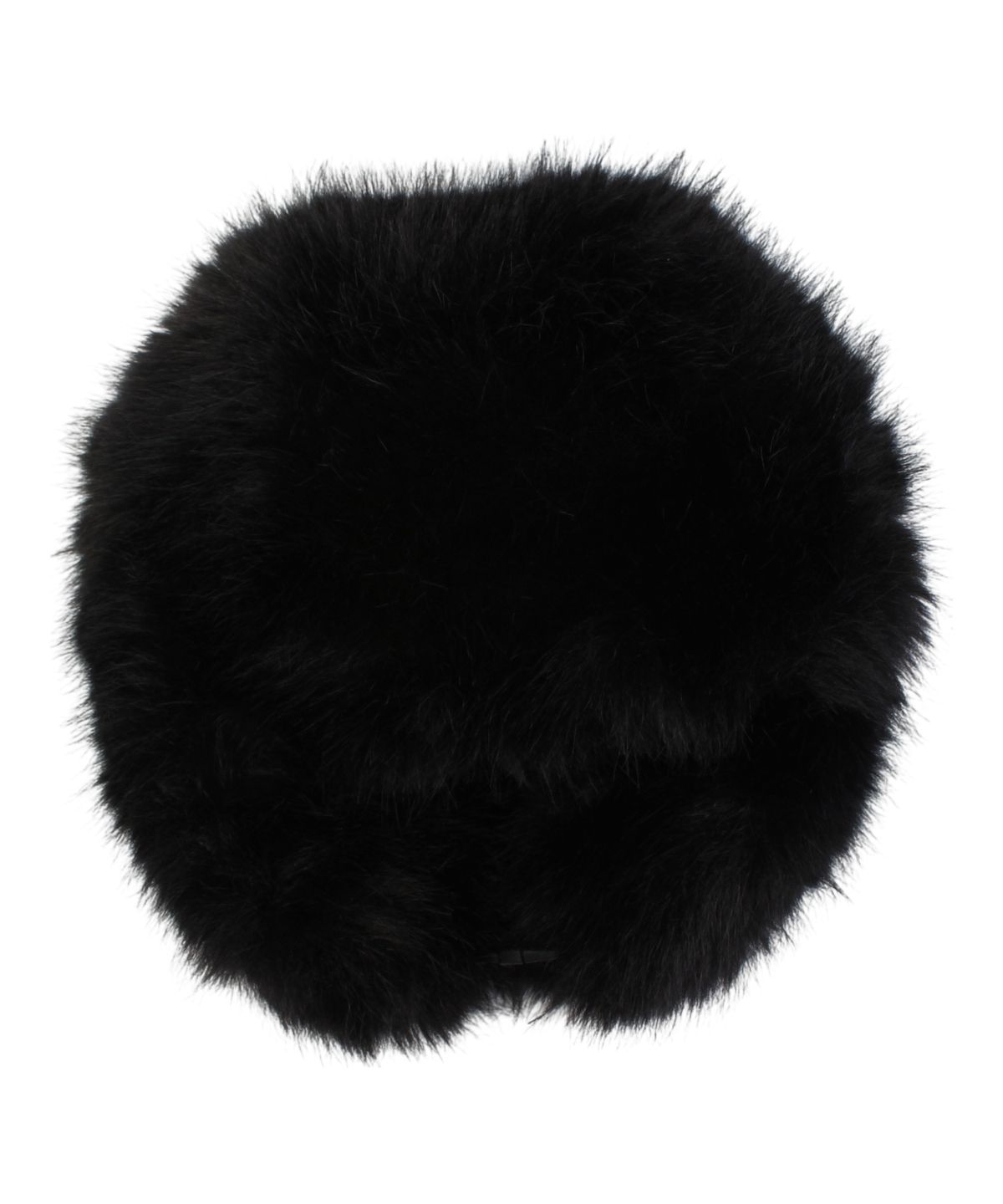 유니버셜 케미스트리(UNIVERSAL CHEMISTRY) Wild Fur Black Aviator Hat 귀달이모자