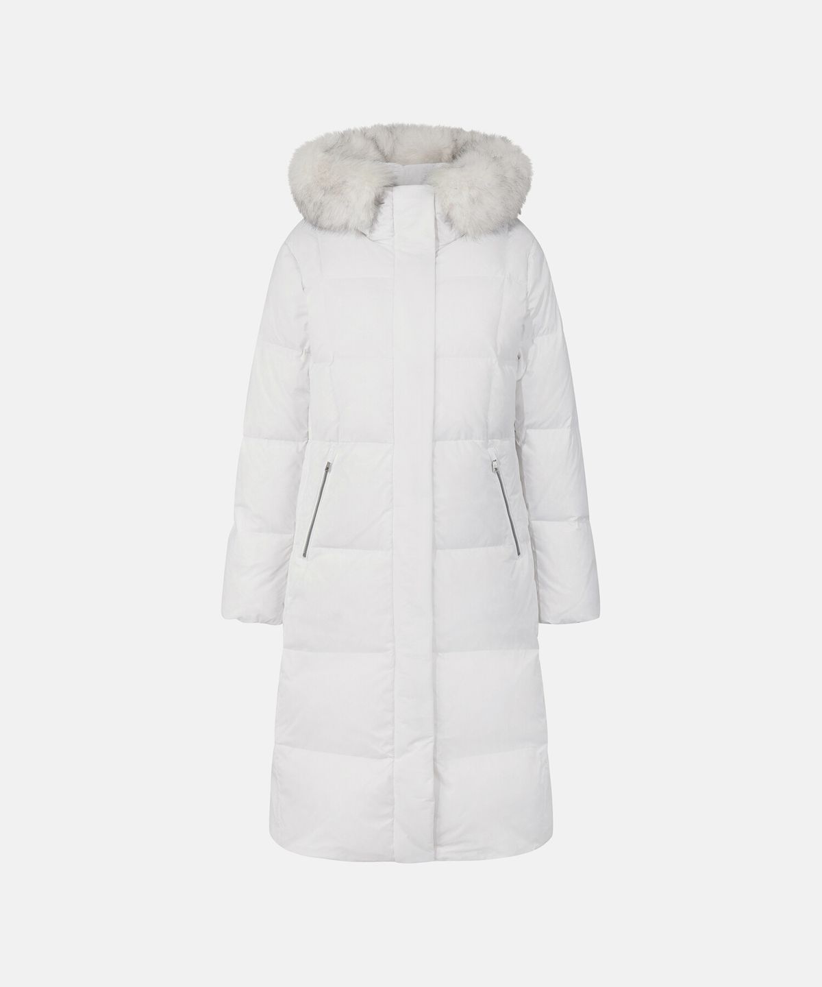 데상트(DESCENTE) 여성 캐논 롱 다운 자켓 화이트 SR422SDJO1
