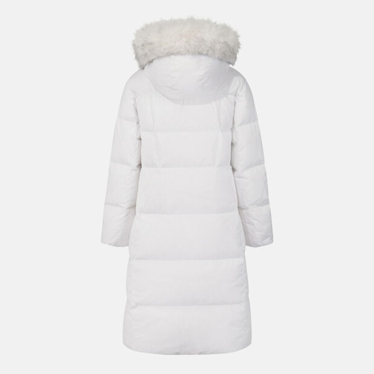 데상트(DESCENTE) 여성 캐논 롱 다운 자켓 화이트 SR422SDJO1