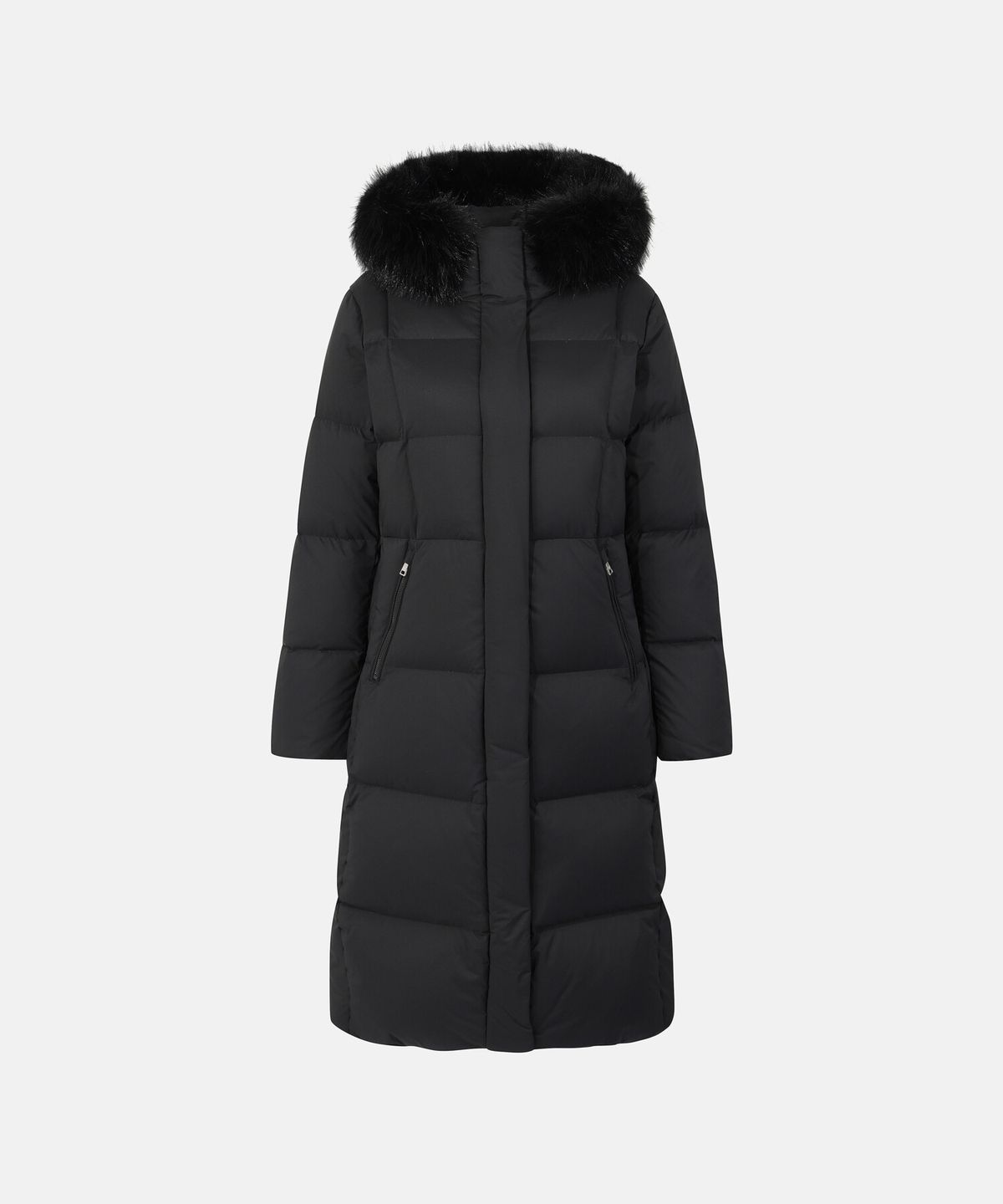 데상트(DESCENTE) 여성 캐논 롱 다운 자켓 블랙 SR422SDJO1