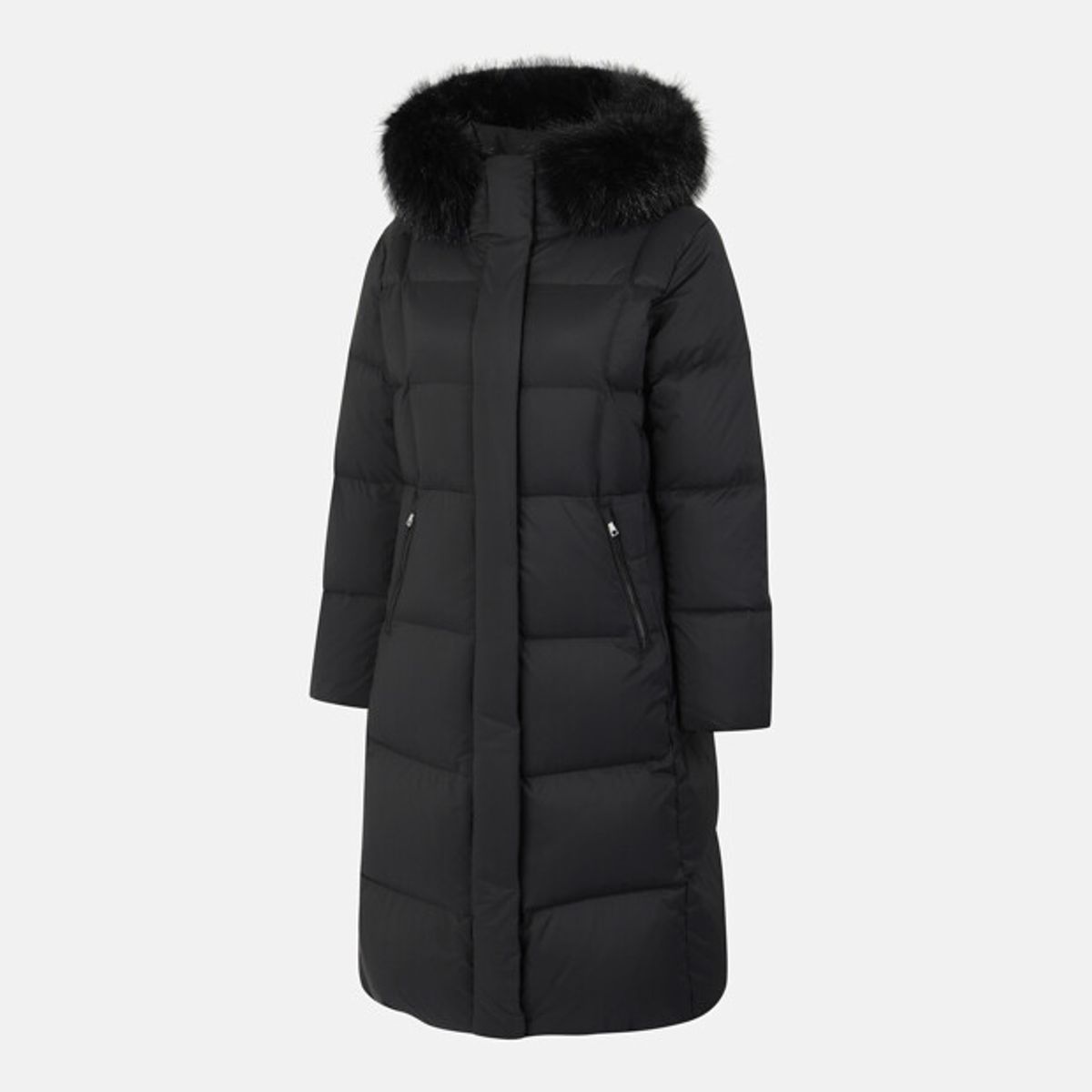 데상트(DESCENTE) 여성 캐논 롱 다운 자켓 블랙 SR422SDJO1