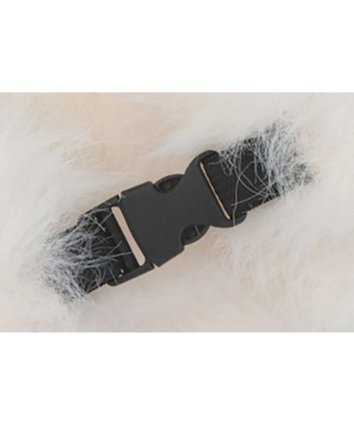 유니버셜 케미스트리(UNIVERSAL CHEMISTRY) Wild Fur White Aviator Hat 귀달이모자
