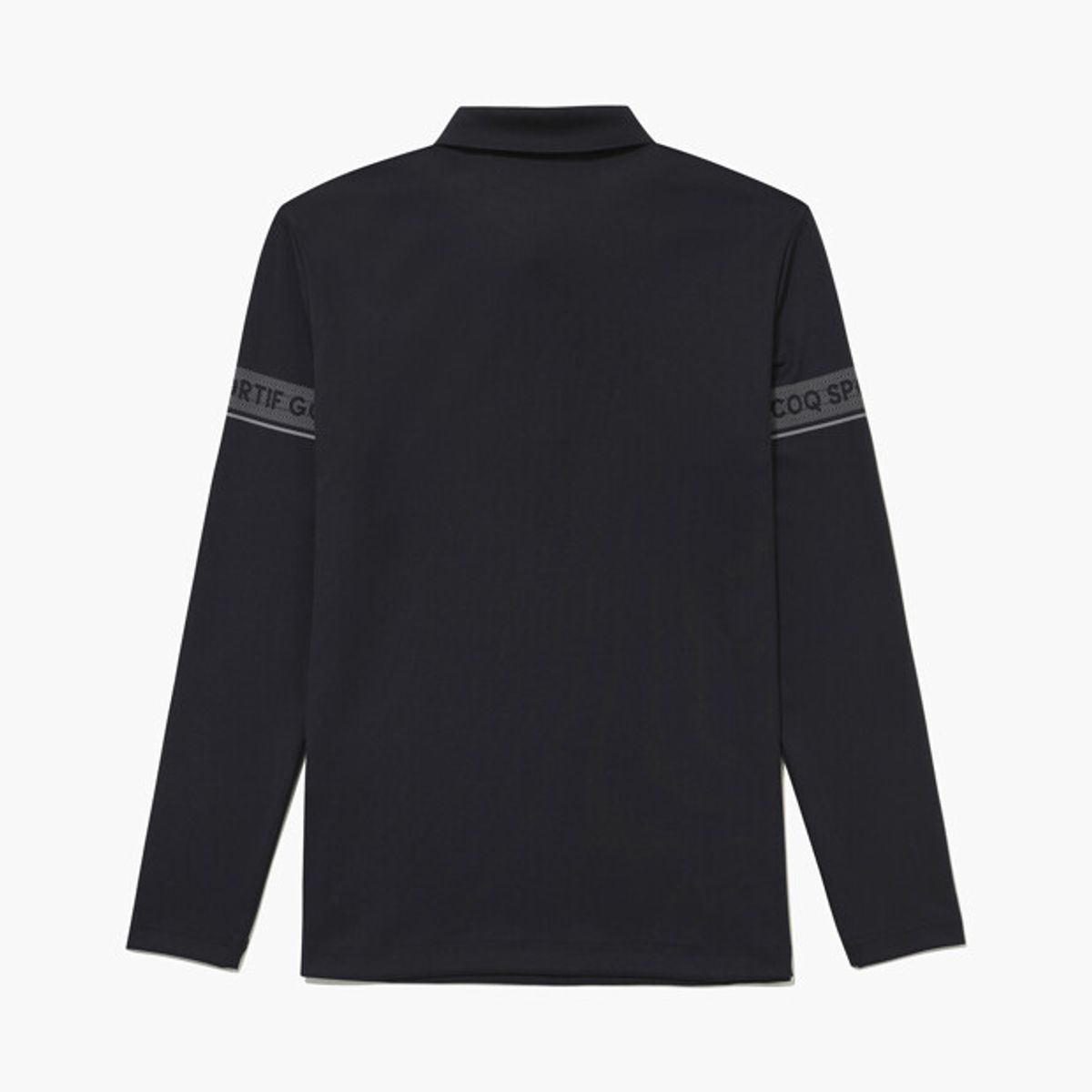 르꼬끄 골프(LECOQ GOLF) 남성 테크니컬 카라 긴팔 티셔츠 _BLCK GR321MTL91