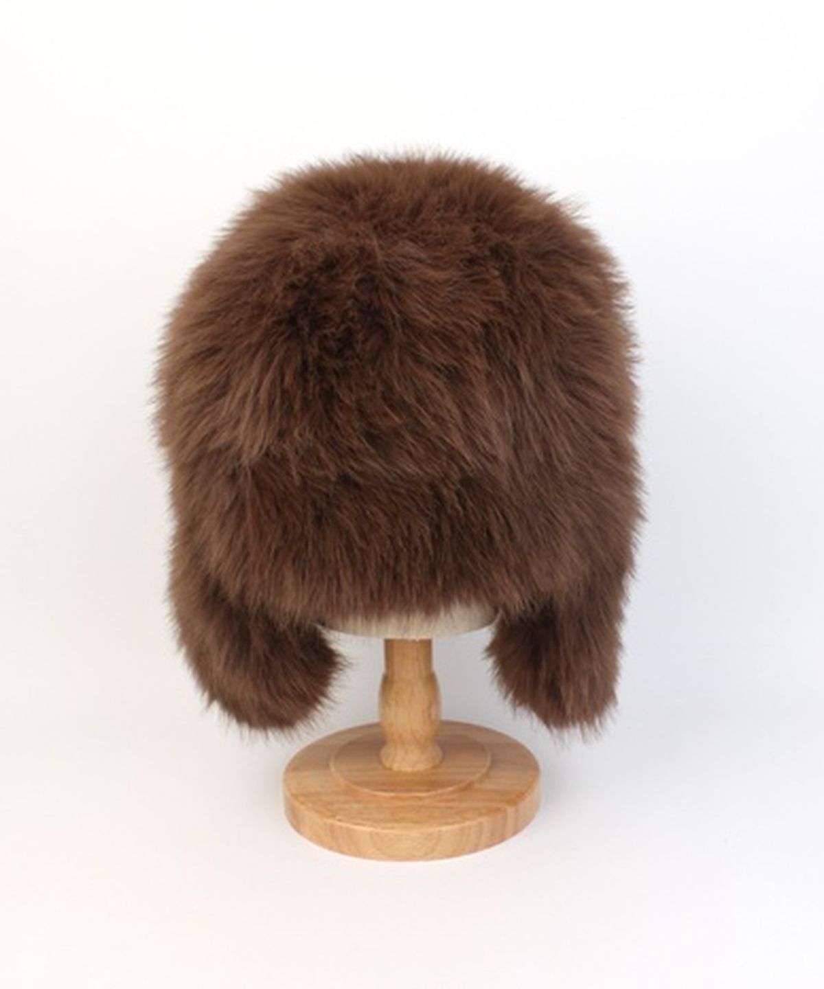 유니버셜 케미스트리(UNIVERSAL CHEMISTRY) Wild Fur Brown Aviator Hat 귀달이모자