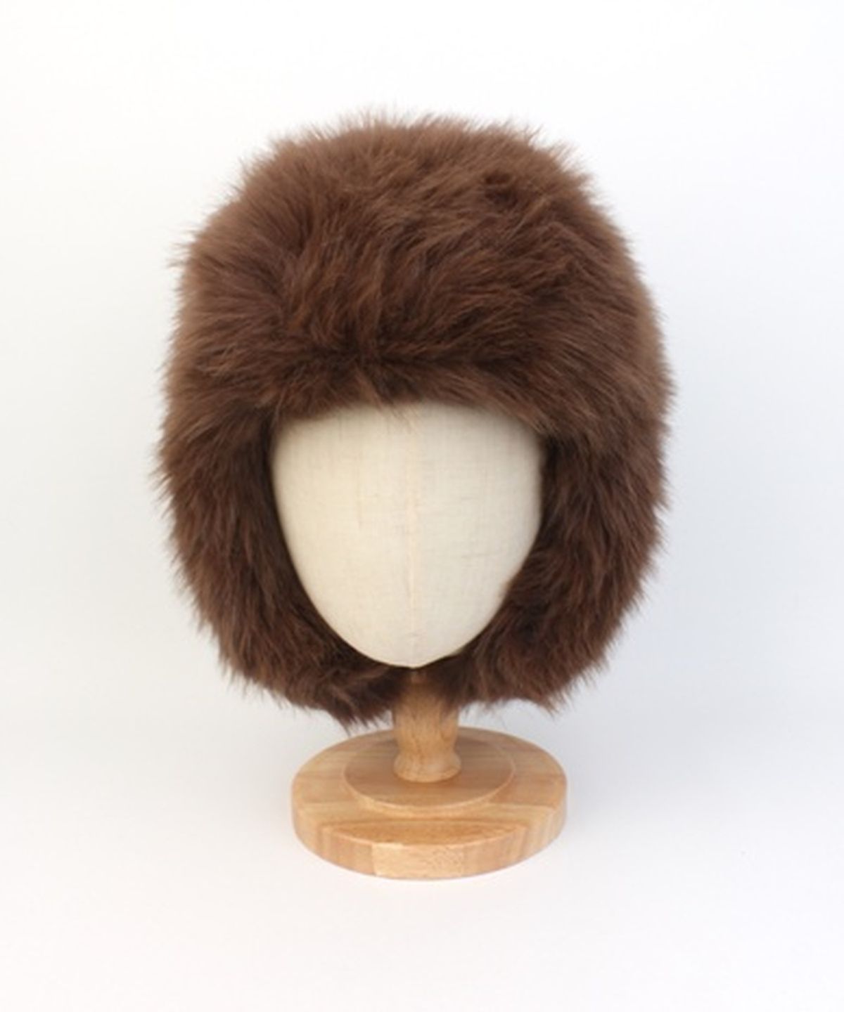 유니버셜 케미스트리(UNIVERSAL CHEMISTRY) Wild Fur Brown Aviator Hat 귀달이모자