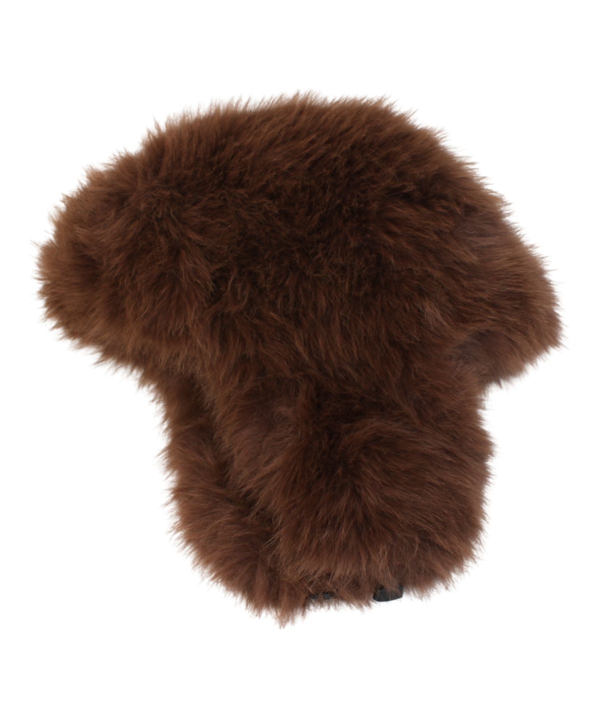 유니버셜 케미스트리(UNIVERSAL CHEMISTRY) Wild Fur Brown Aviator Hat 귀달이모자