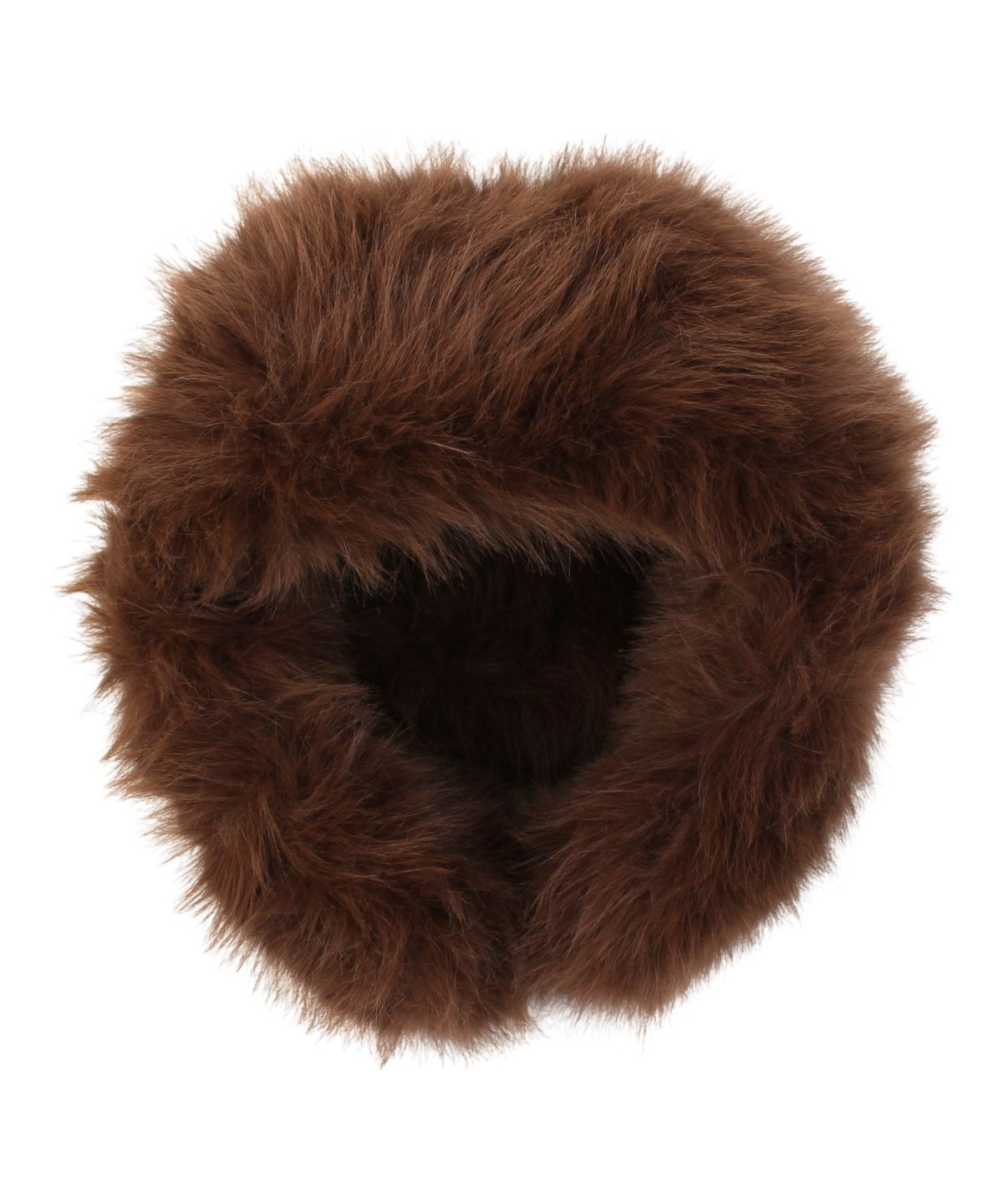 유니버셜 케미스트리(UNIVERSAL CHEMISTRY) Wild Fur Brown Aviator Hat 귀달이모자