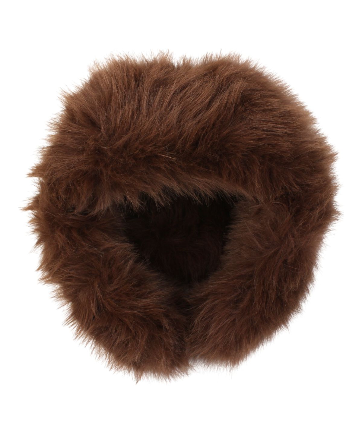 유니버셜 케미스트리(UNIVERSAL CHEMISTRY) Wild Fur Brown Aviator Hat 귀달이모자