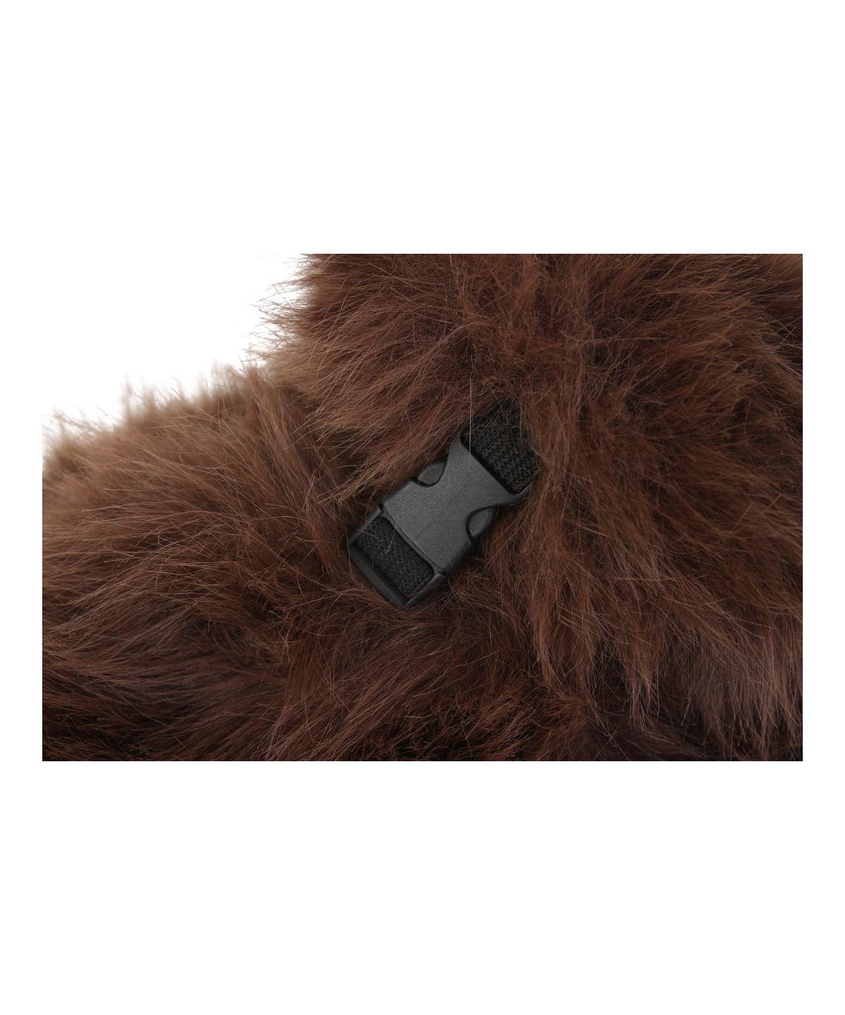 유니버셜 케미스트리(UNIVERSAL CHEMISTRY) Wild Fur Brown Aviator Hat 귀달이모자