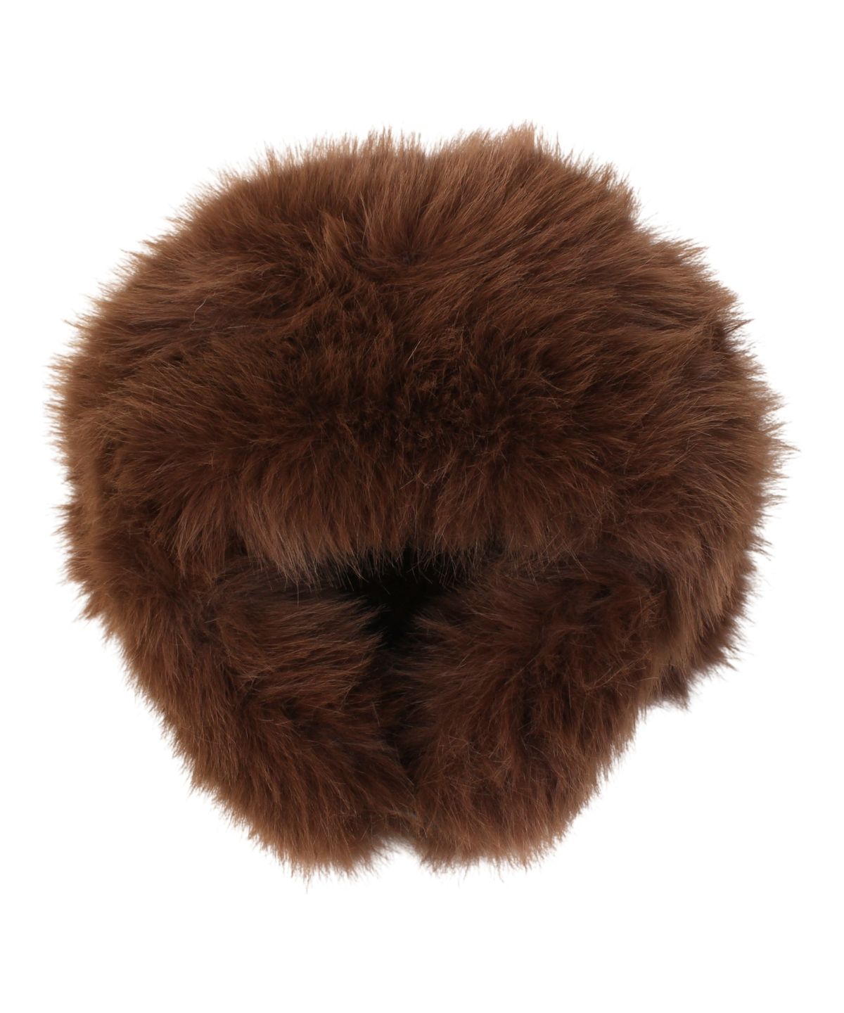 유니버셜 케미스트리(UNIVERSAL CHEMISTRY) Wild Fur Brown Aviator Hat 귀달이모자