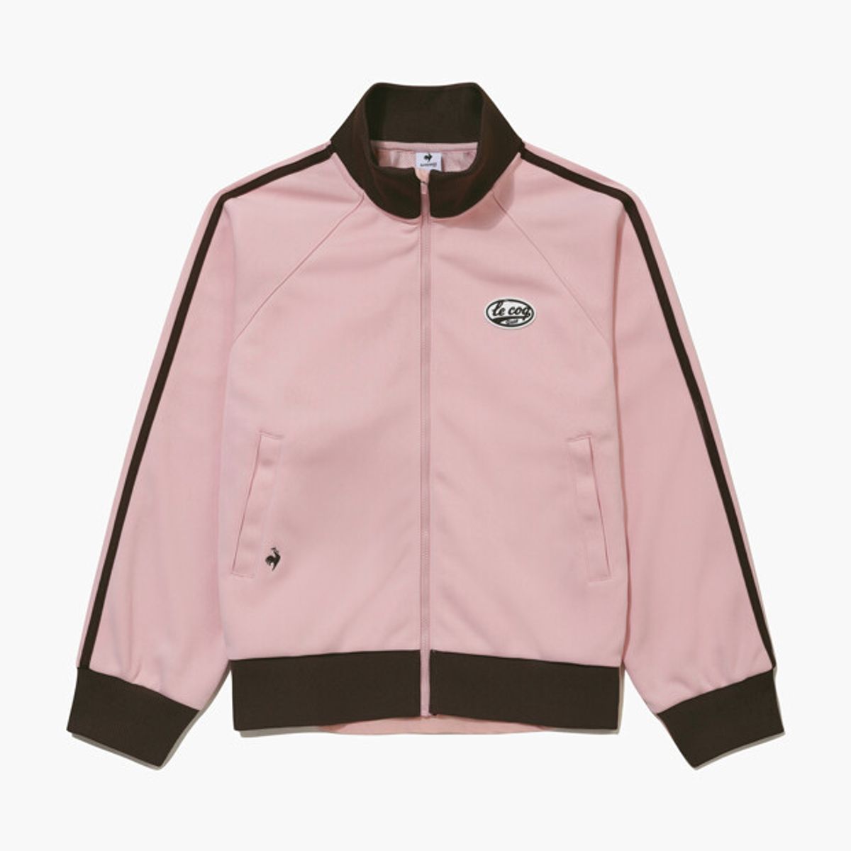 르꼬끄 골프(LECOQ GOLF) 여성 하이브리드 져지 트랙 점퍼 _PINK GR322LBL96
