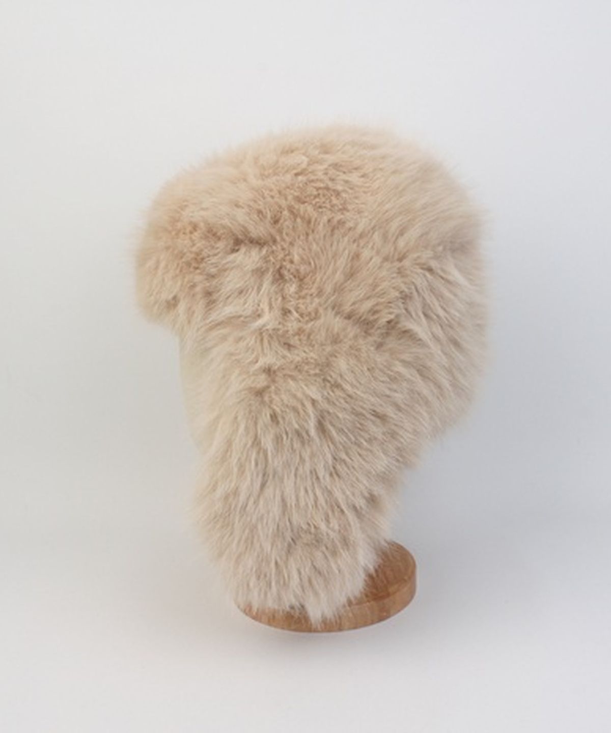 유니버셜 케미스트리(UNIVERSAL CHEMISTRY) Wild Fur Beige Aviator Hat 귀달이모자
