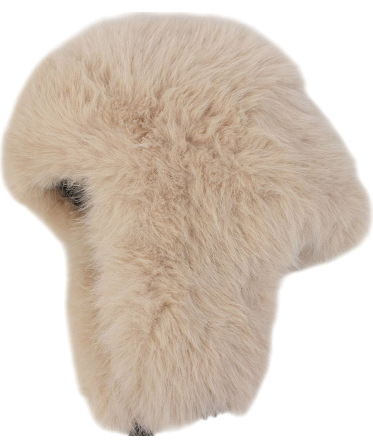 유니버셜 케미스트리(UNIVERSAL CHEMISTRY) Wild Fur Beige Aviator Hat 귀달이모자