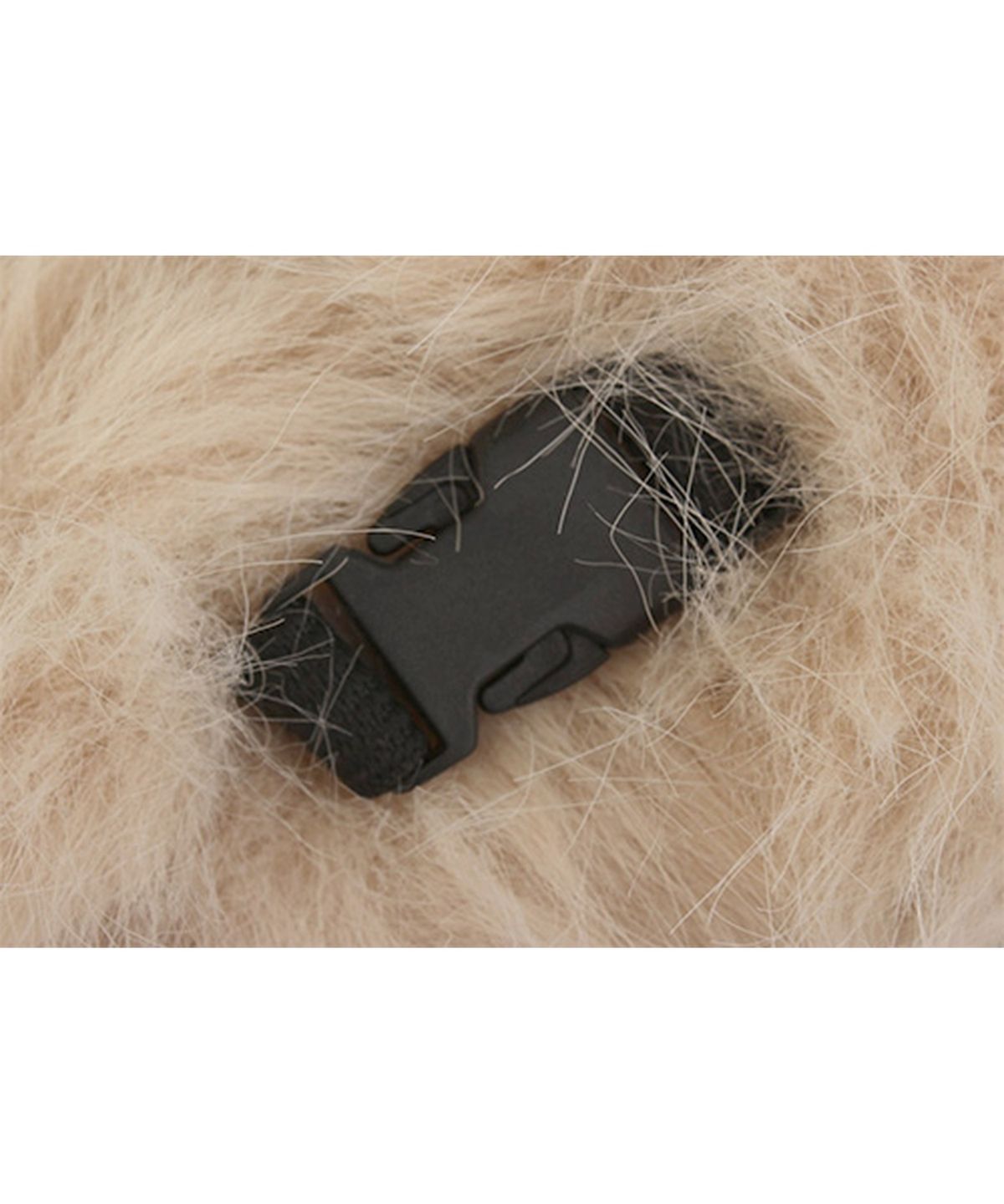 유니버셜 케미스트리(UNIVERSAL CHEMISTRY) Wild Fur Beige Aviator Hat 귀달이모자
