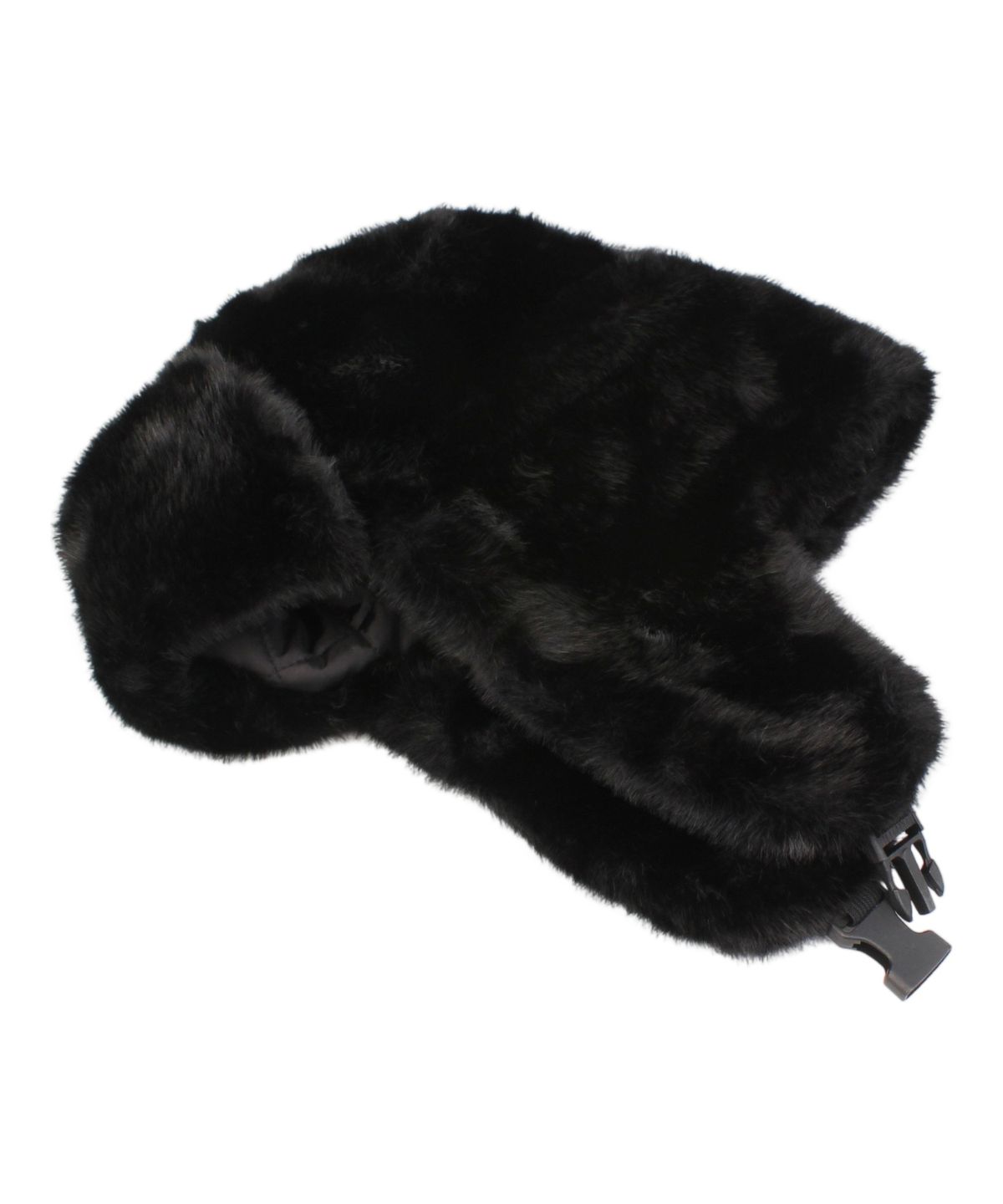 유니버셜 케미스트리(UNIVERSAL CHEMISTRY) Eskimo Fur Black Aviator Hat 귀달이모자