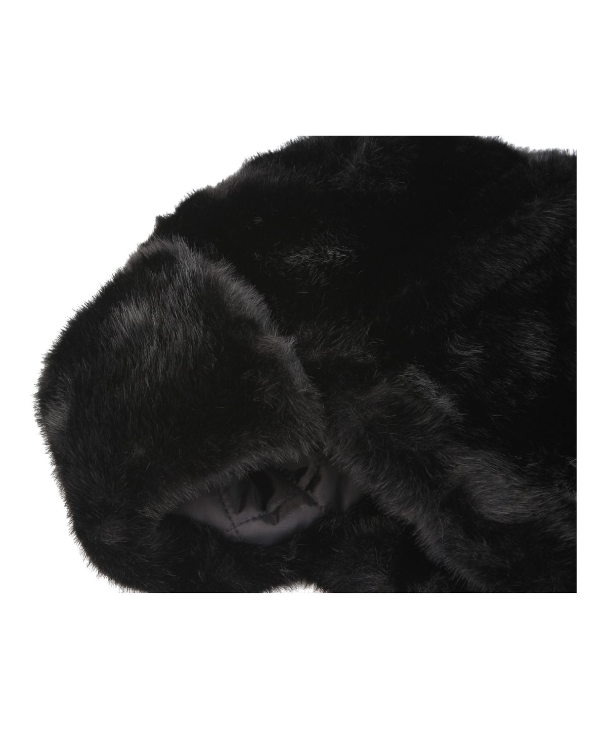 유니버셜 케미스트리(UNIVERSAL CHEMISTRY) Eskimo Fur Black Aviator Hat 귀달이모자