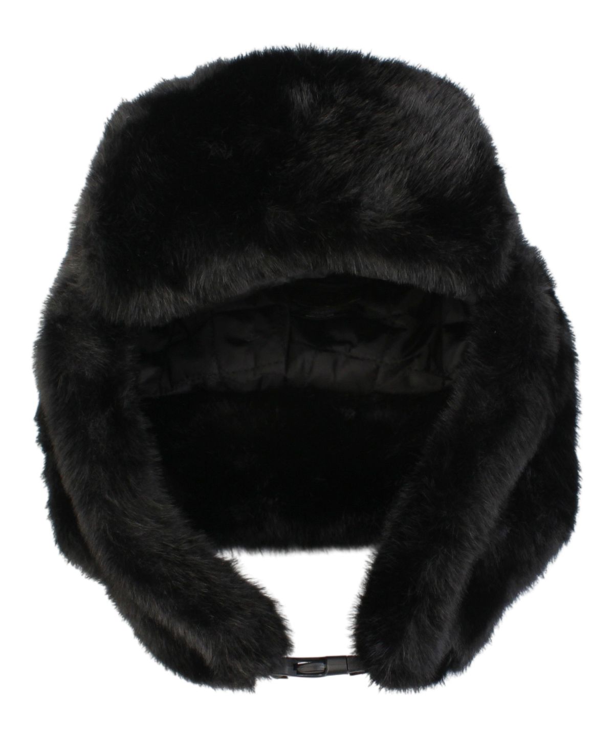 유니버셜 케미스트리(UNIVERSAL CHEMISTRY) Eskimo Fur Black Aviator Hat 귀달이모자