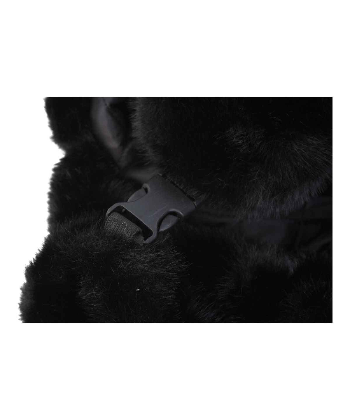 유니버셜 케미스트리(UNIVERSAL CHEMISTRY) Eskimo Fur Black Aviator Hat 귀달이모자