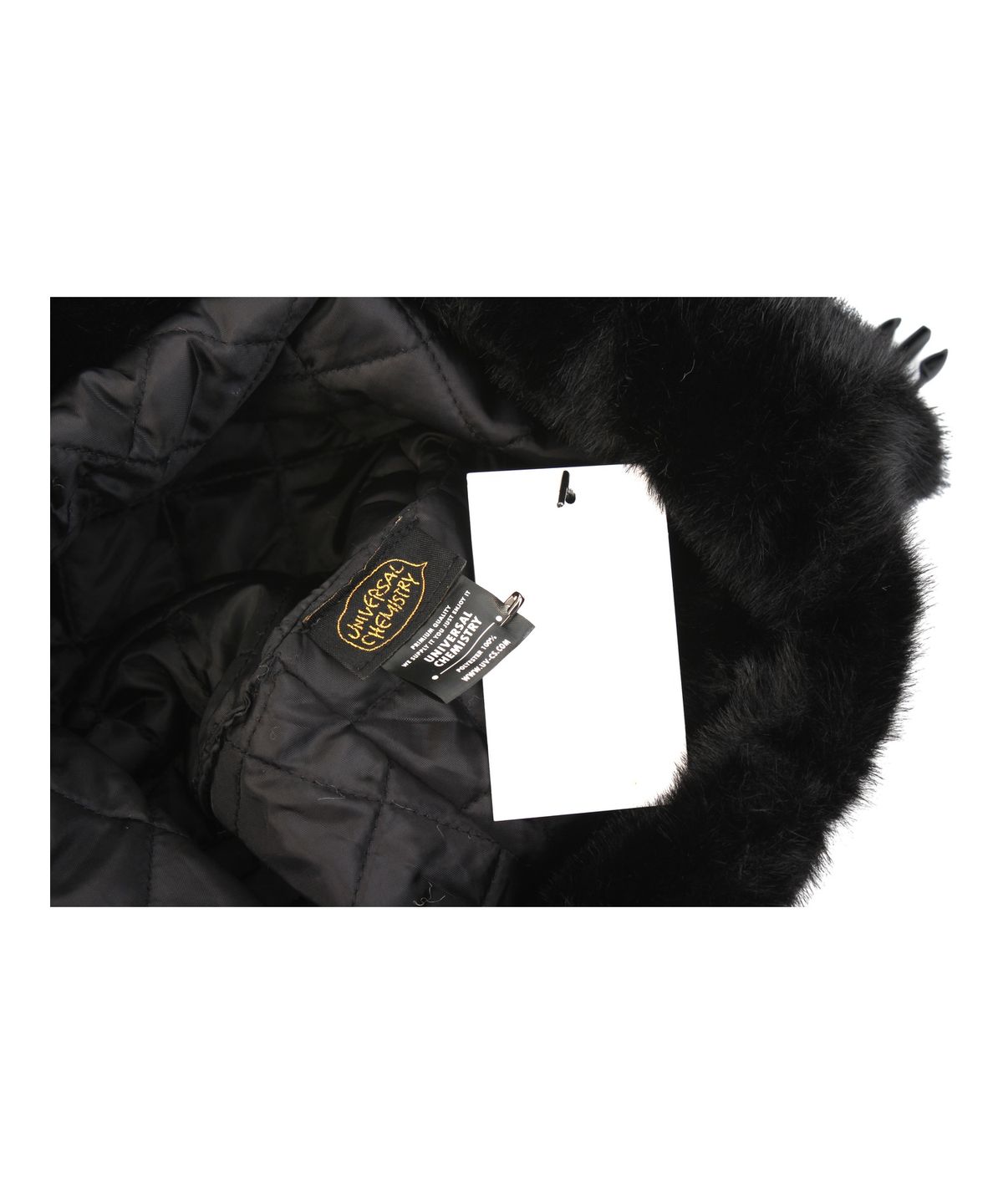 유니버셜 케미스트리(UNIVERSAL CHEMISTRY) Eskimo Fur Black Aviator Hat 귀달이모자