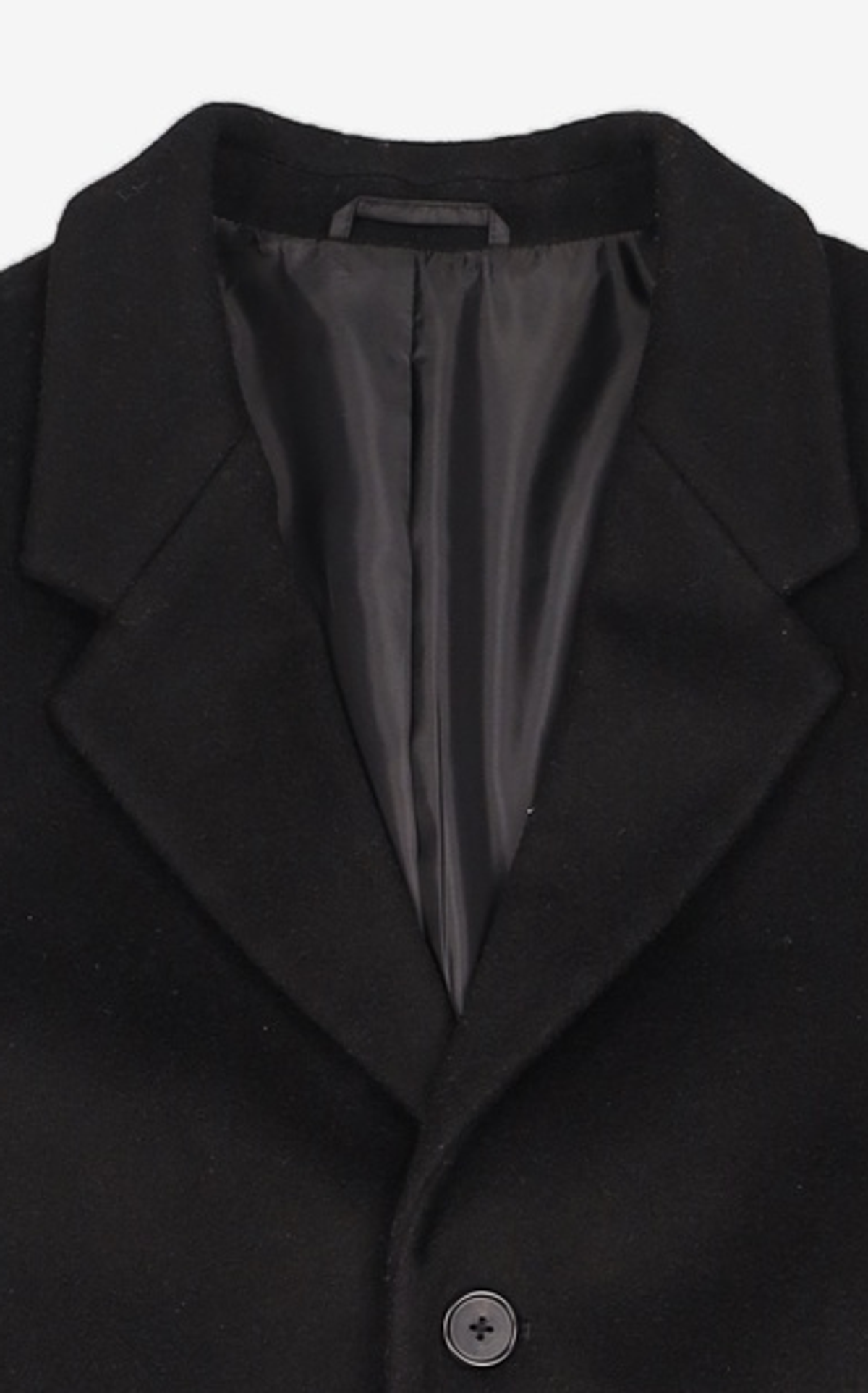 더니트컴퍼니(THEKNITCOMPANY) 22FW 캐시미어 블렌드 싱글 체스터 코트 XL