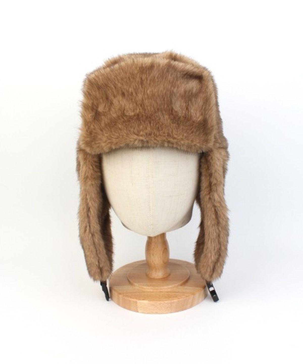 유니버셜 케미스트리(UNIVERSAL CHEMISTRY) Eskimo Fur Brown Aviator Hat 귀달이모자