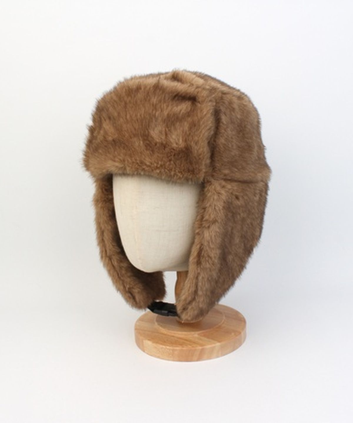 유니버셜 케미스트리(UNIVERSAL CHEMISTRY) Eskimo Fur Brown Aviator Hat 귀달이모자