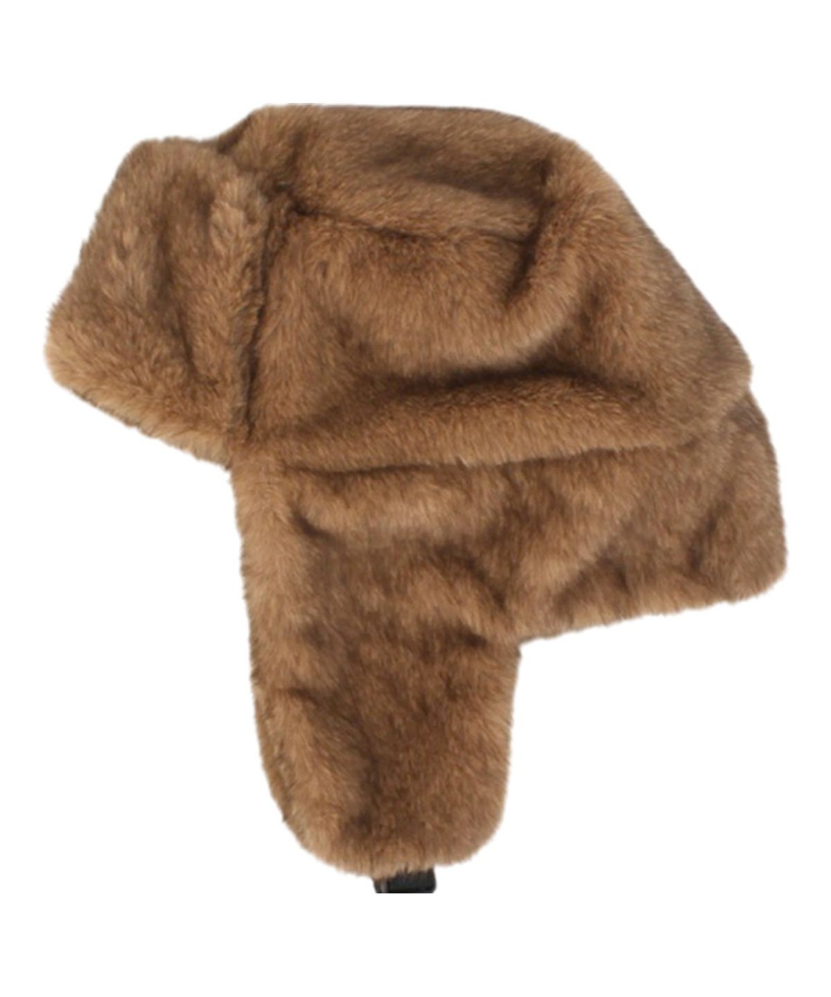유니버셜 케미스트리(UNIVERSAL CHEMISTRY) Eskimo Fur Brown Aviator Hat 귀달이모자