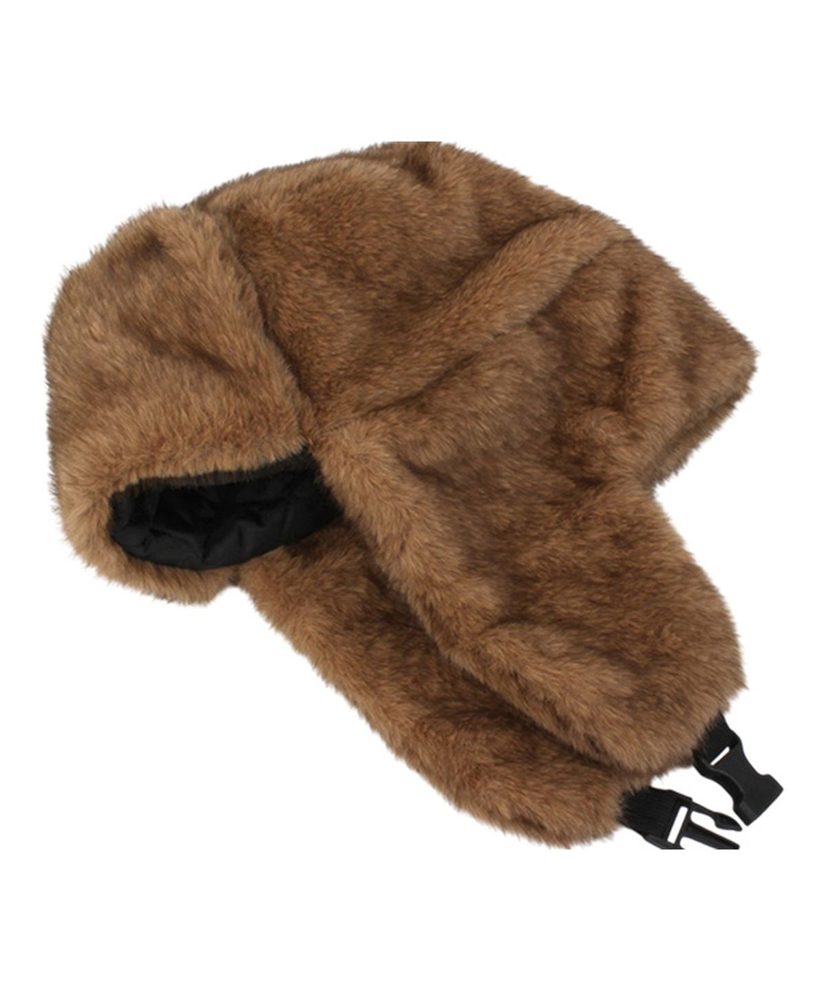 유니버셜 케미스트리(UNIVERSAL CHEMISTRY) Eskimo Fur Brown Aviator Hat 귀달이모자