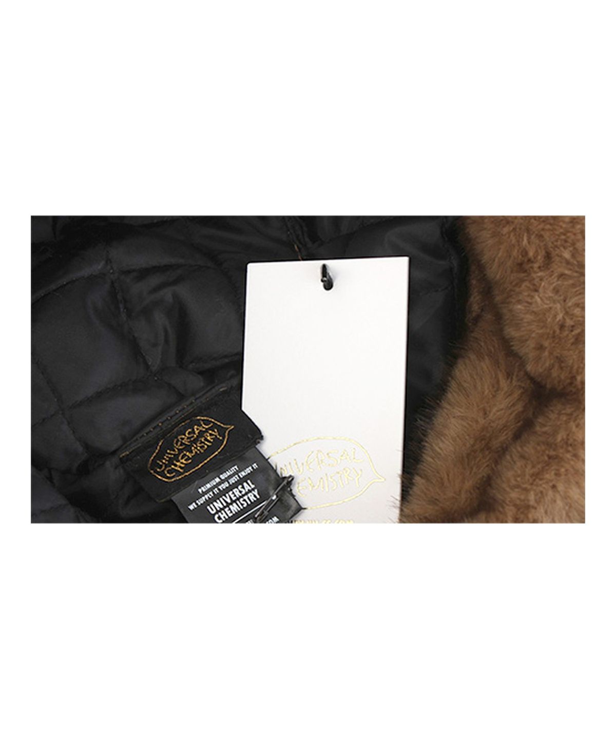 유니버셜 케미스트리(UNIVERSAL CHEMISTRY) Eskimo Fur Brown Aviator Hat 귀달이모자