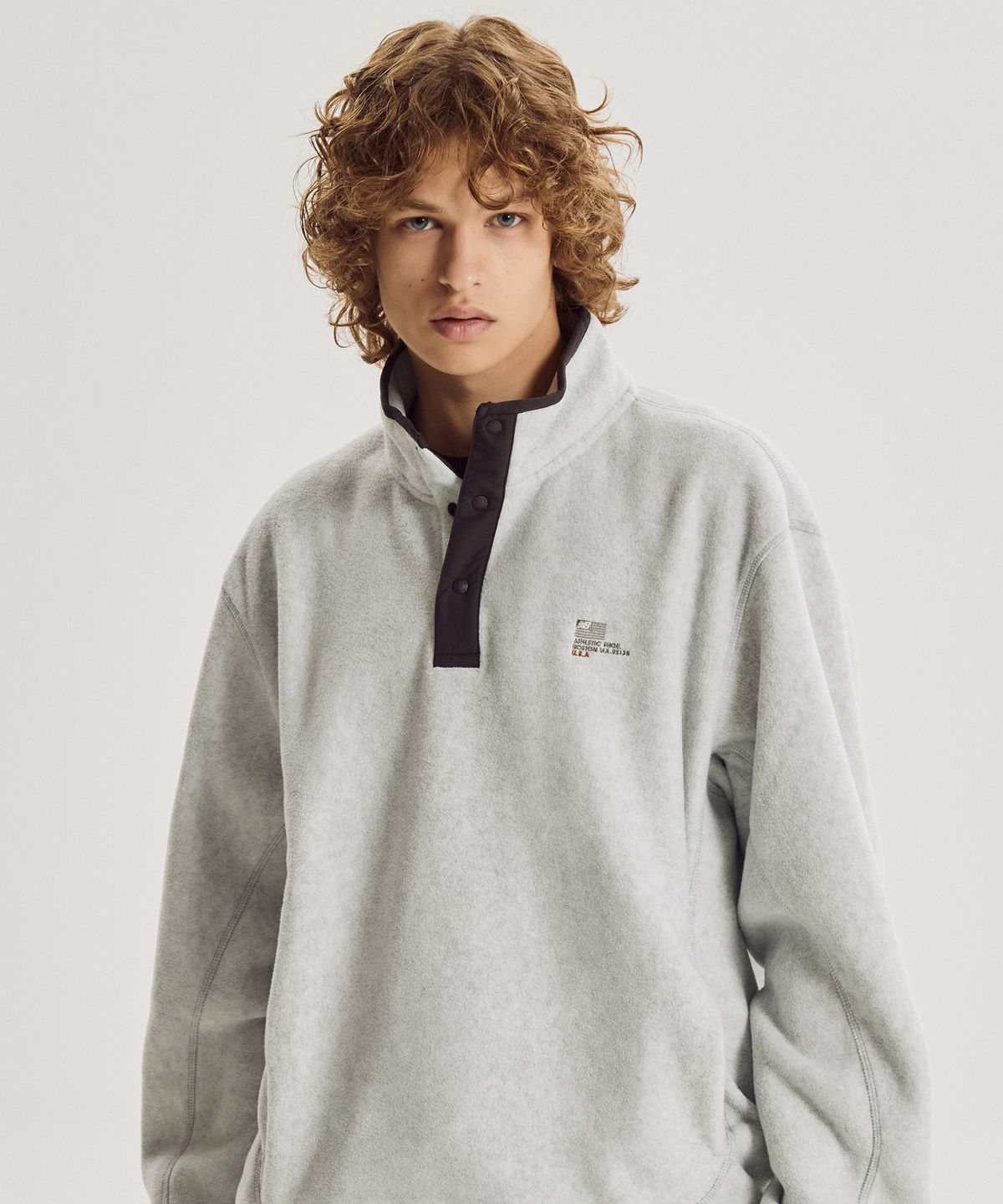 뉴발란스(NEW BALANCE) NBNCG41903 / UNI 플라잉 AEROHEAT 플리스 아노락 (4컬러)