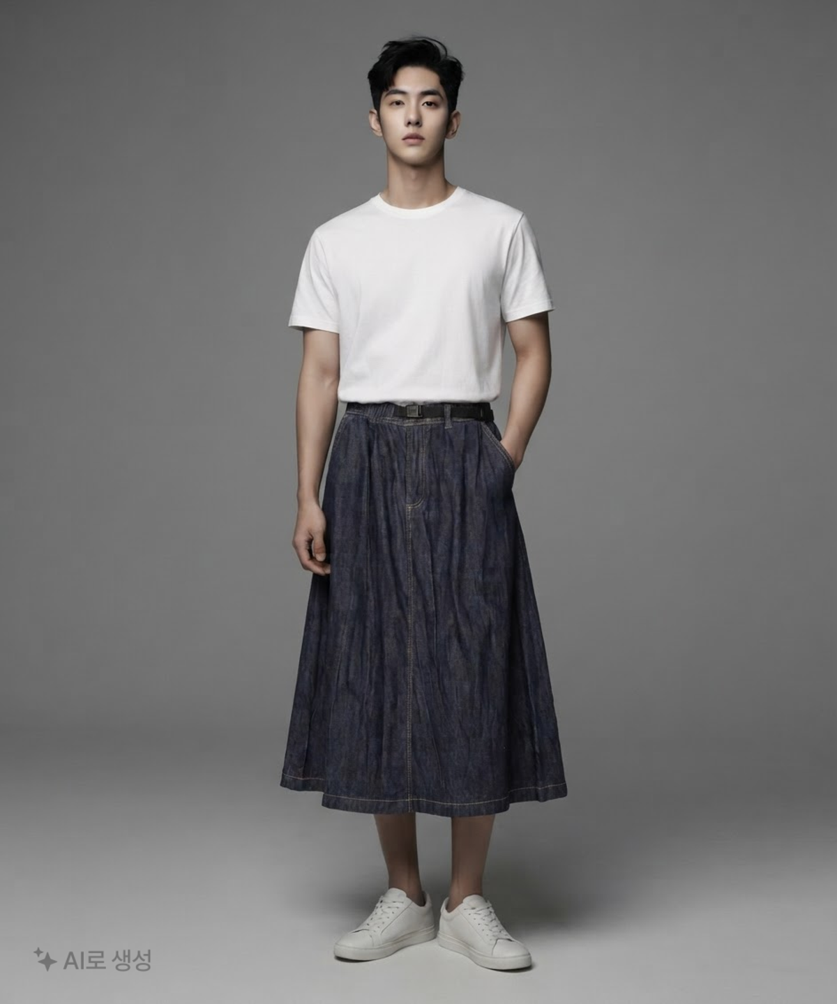 리(LEE) 롱스커트 S