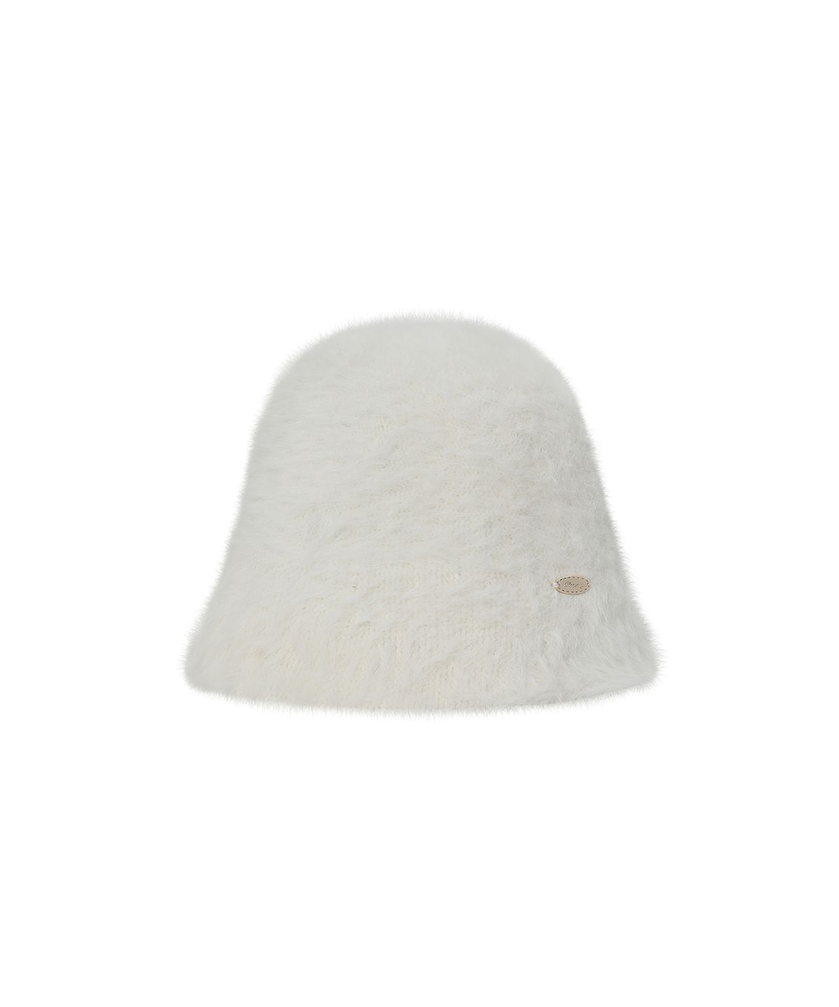 클루니(CLUNY) Soft Angora Cloche Hat - White
