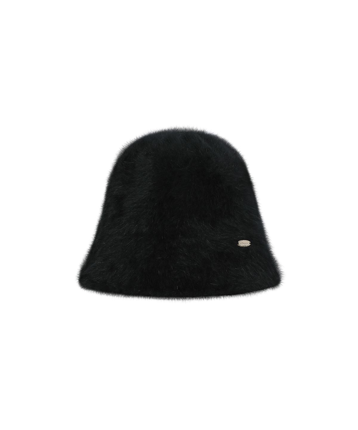 클루니(CLUNY) Soft Angora Cloche Hat - Black