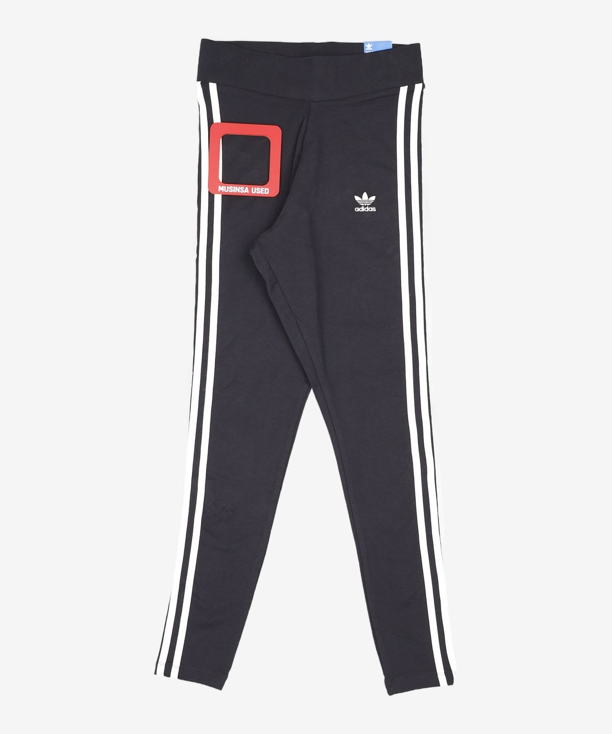 아디다스(ADIDAS) 3 스트라이프 타이츠 - 블랙:화이트 / FM3287 M