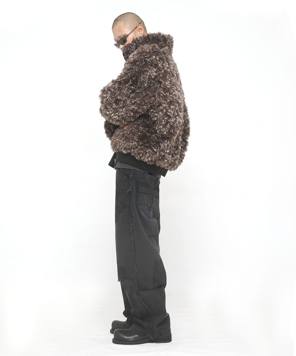 쿠테나이 케이브(KUTENAI CAVE) Fur reversible bomber