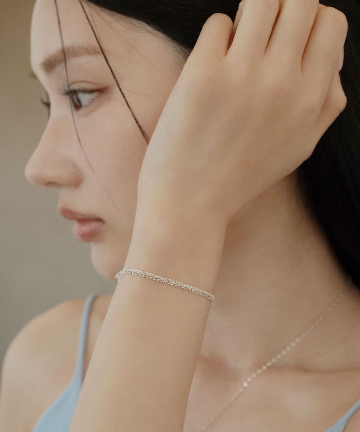 누베(NUVE) 믹스 체인 팔찌
