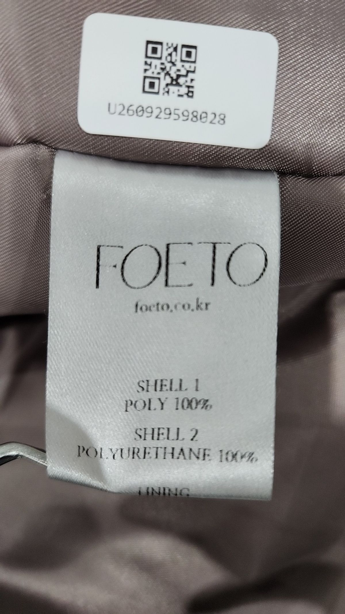 포에토(FOETO) 무스탕/퍼 L