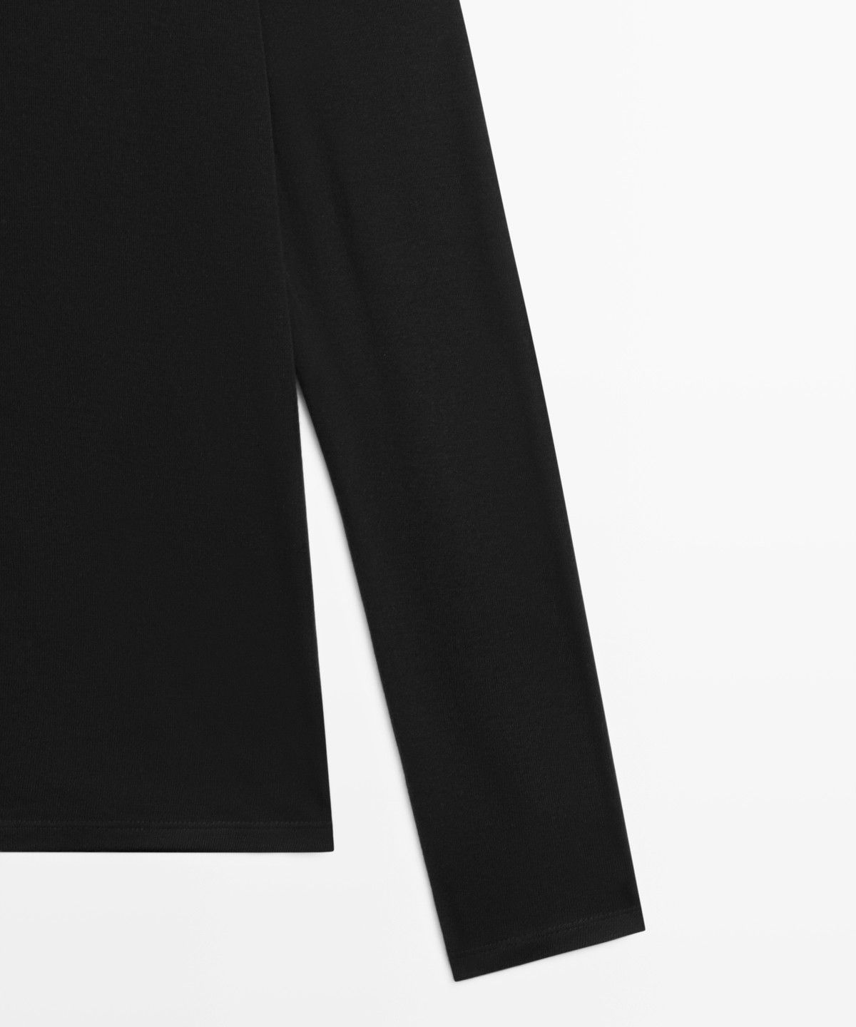 마시모두띠(MASSIMO DUTTI) 울 긴소매 폴로셔츠