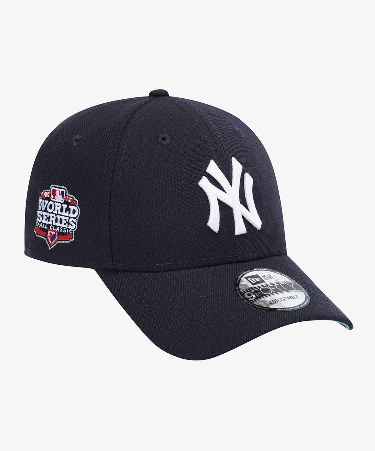 뉴에라(NEW ERA) MLB 뉴욕 양키스 월드 시리즈 패치 볼캡 네이비/모스 15411769