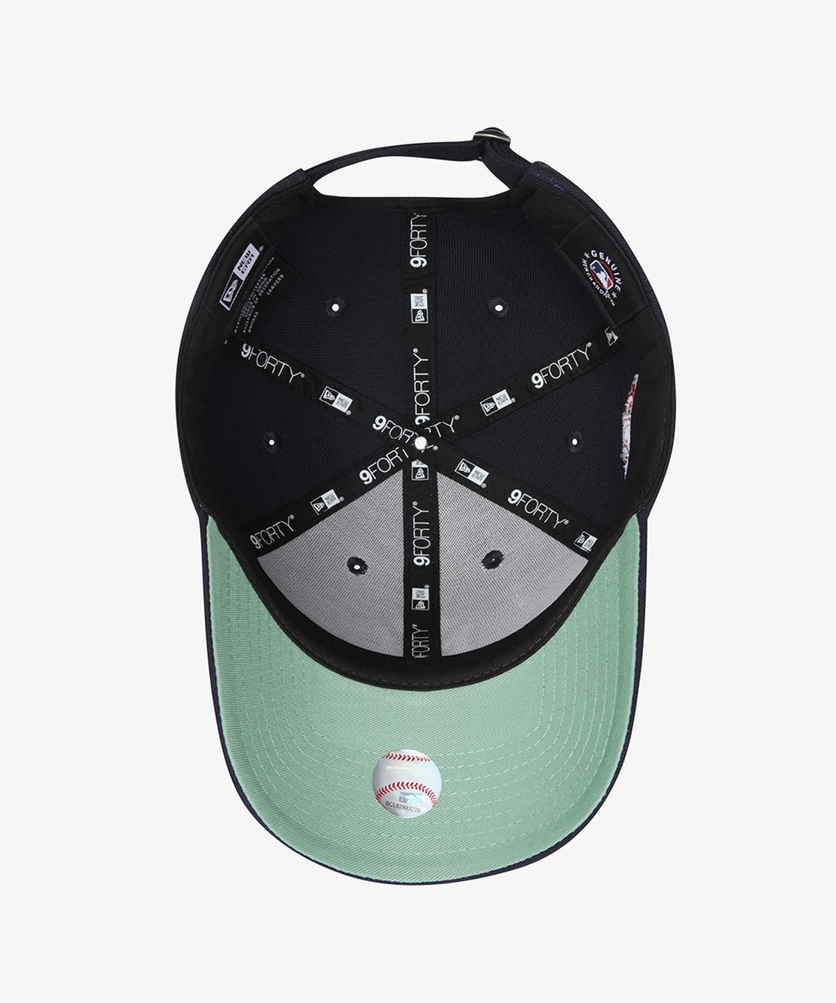뉴에라(NEW ERA) MLB 뉴욕 양키스 월드 시리즈 패치 볼캡 네이비/모스 15411769