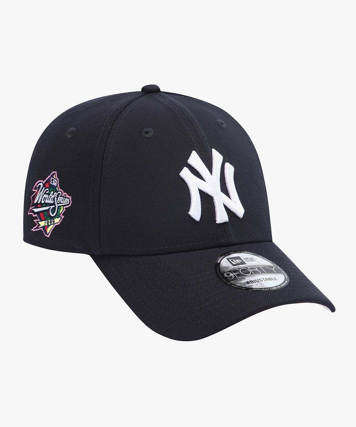 뉴에라(NEW ERA) MLB 뉴욕 양키스 월드 시리즈 패치 볼캡 네이비/블로썸 15411771
